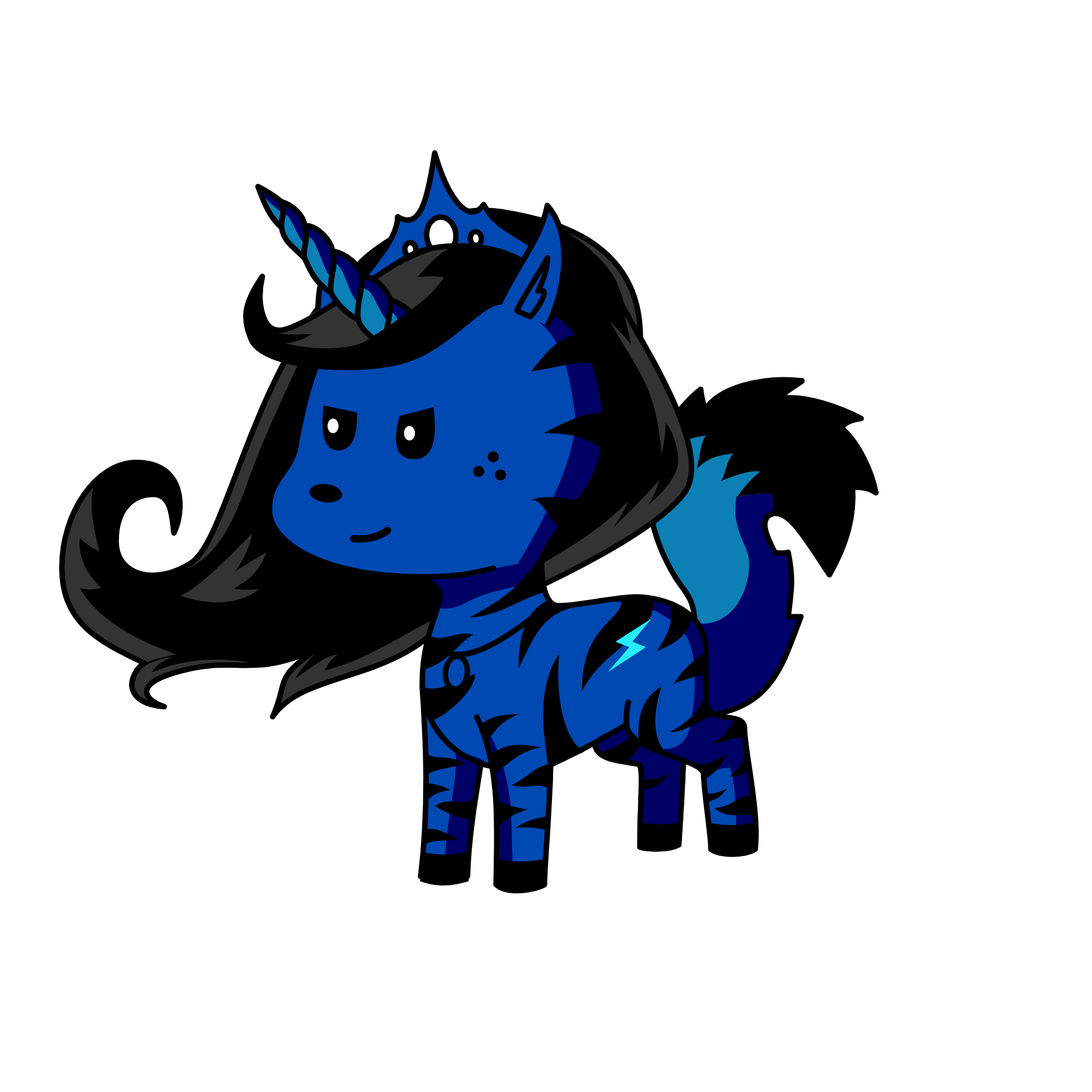 fox, the unicorn