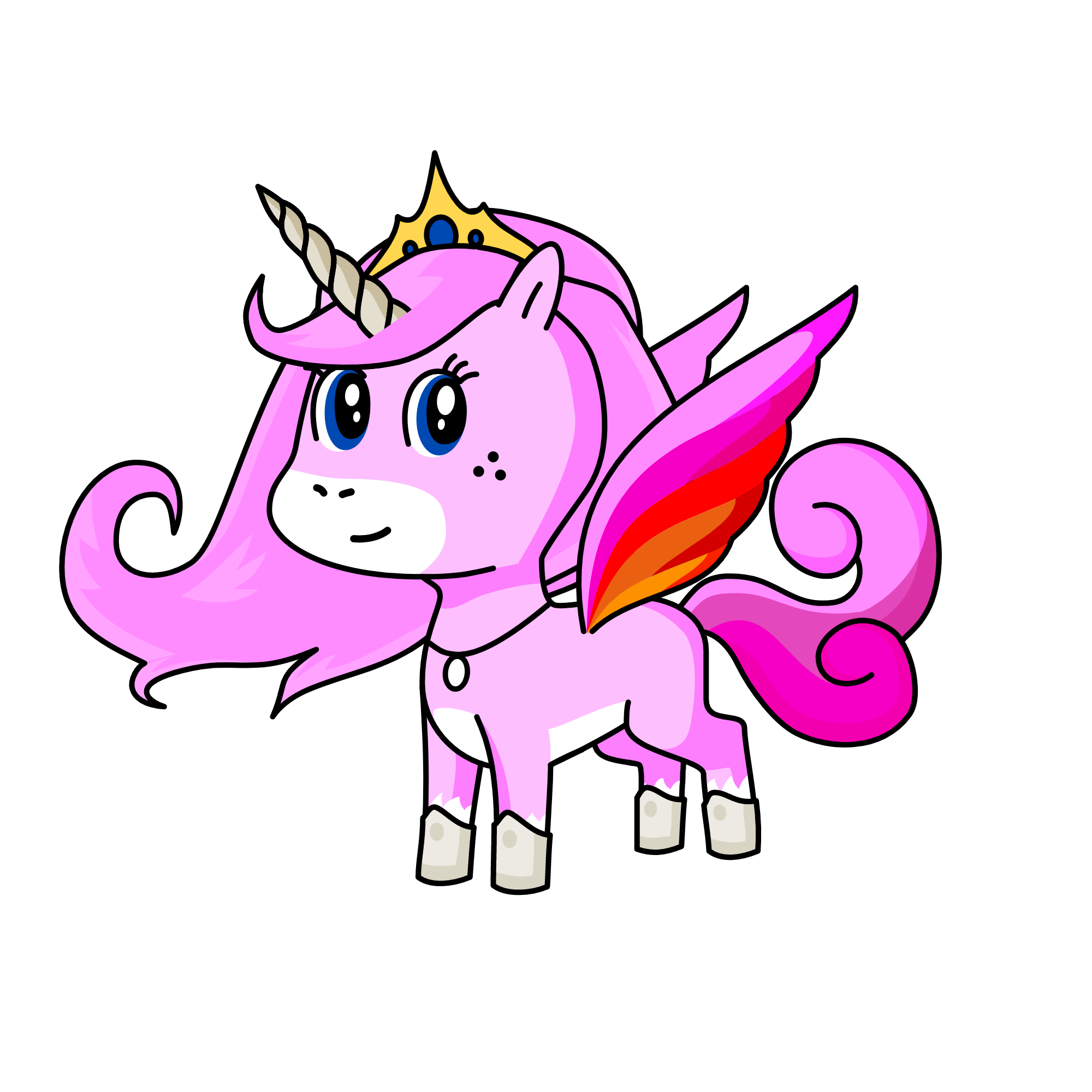 The grand unicorns daughter hope, the unicorn