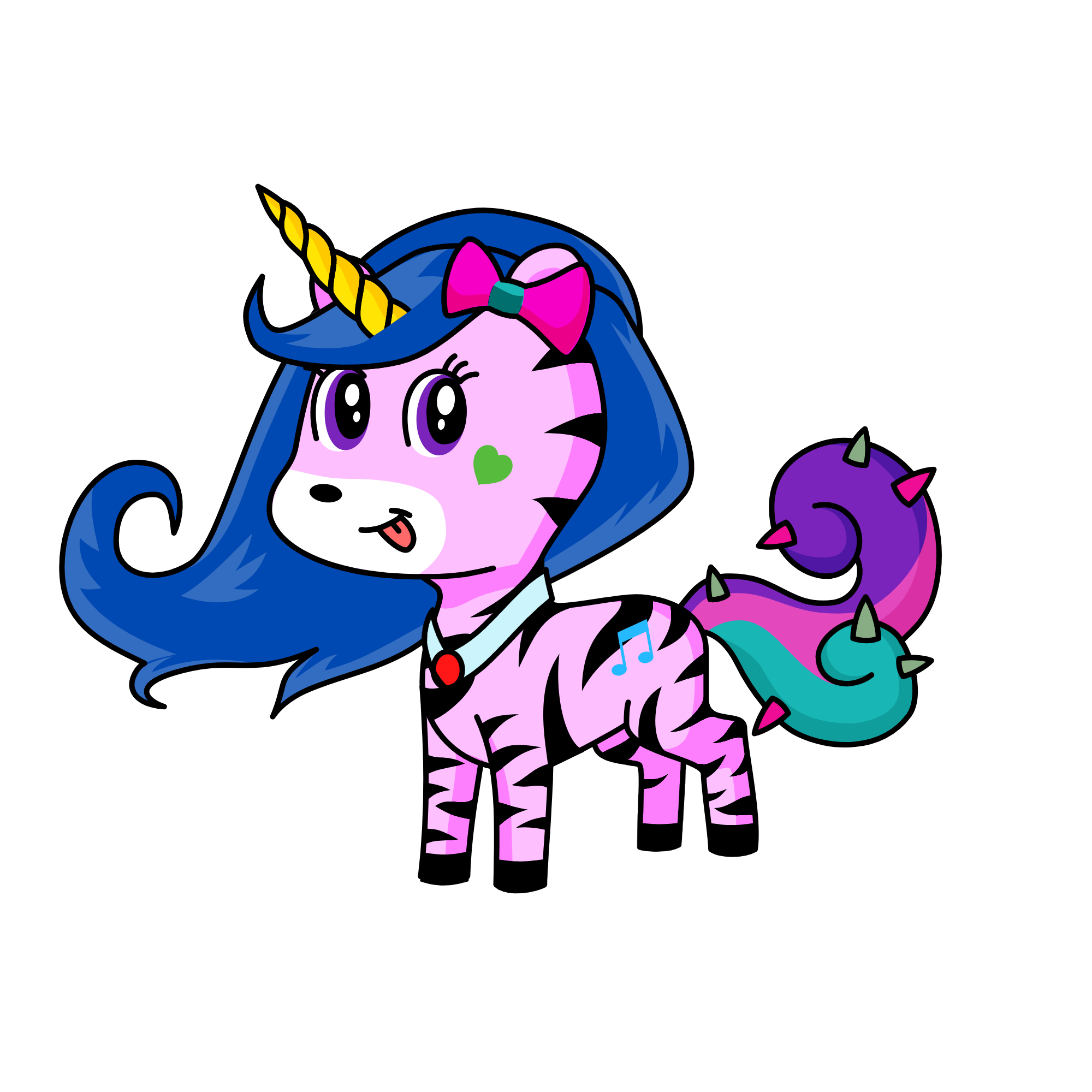 Mabubu, the unicorn