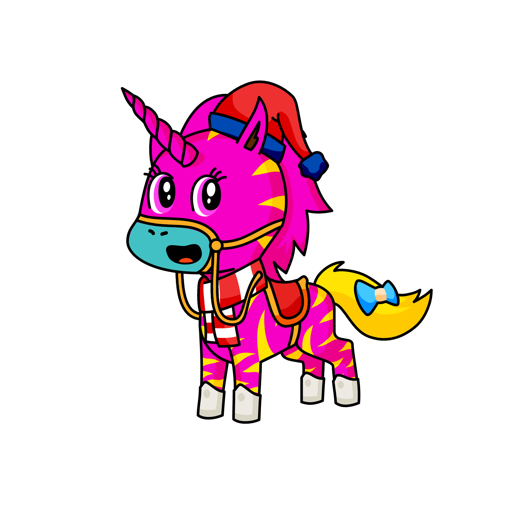 dhruvika the pony, the unicorn