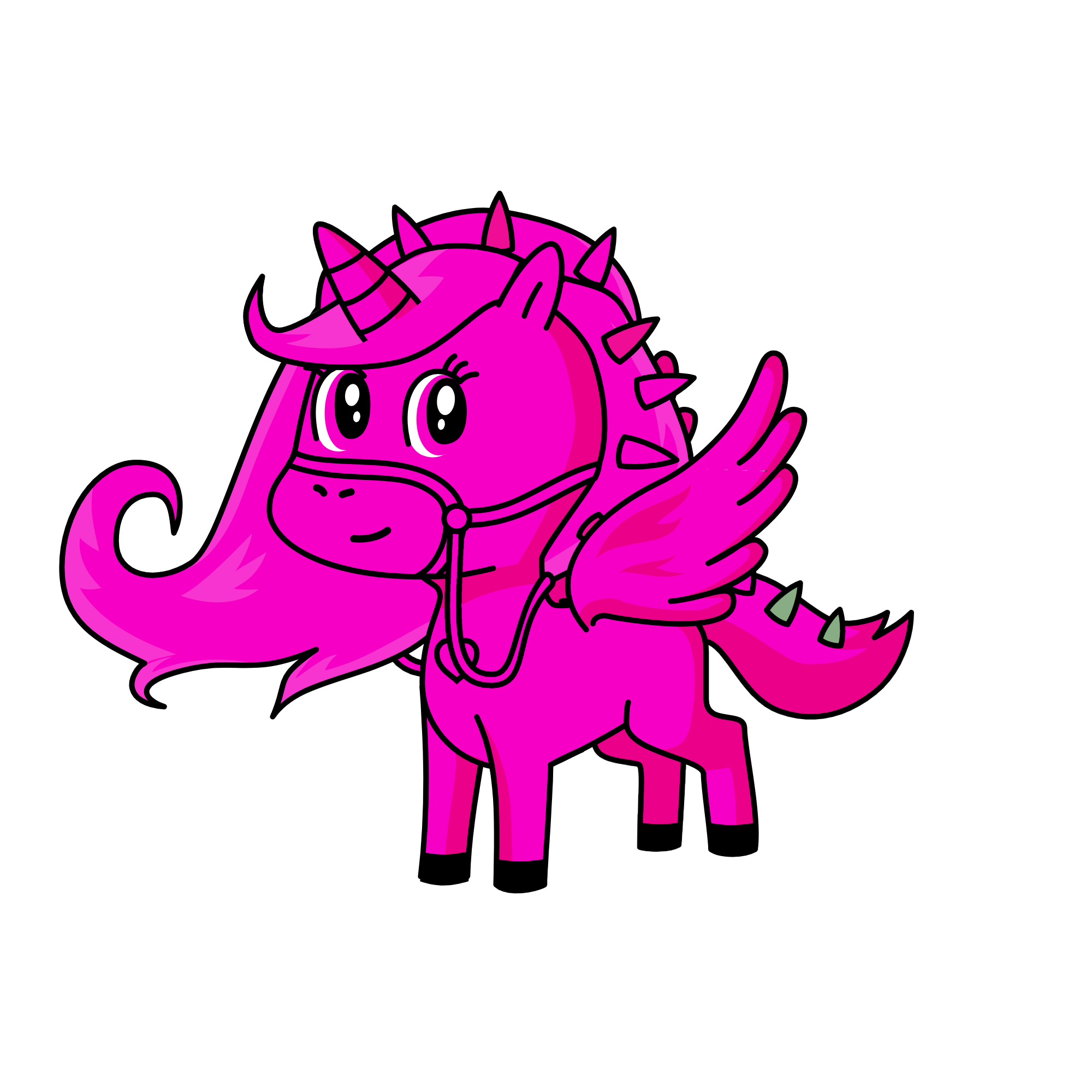 Pinkie, the unicorn