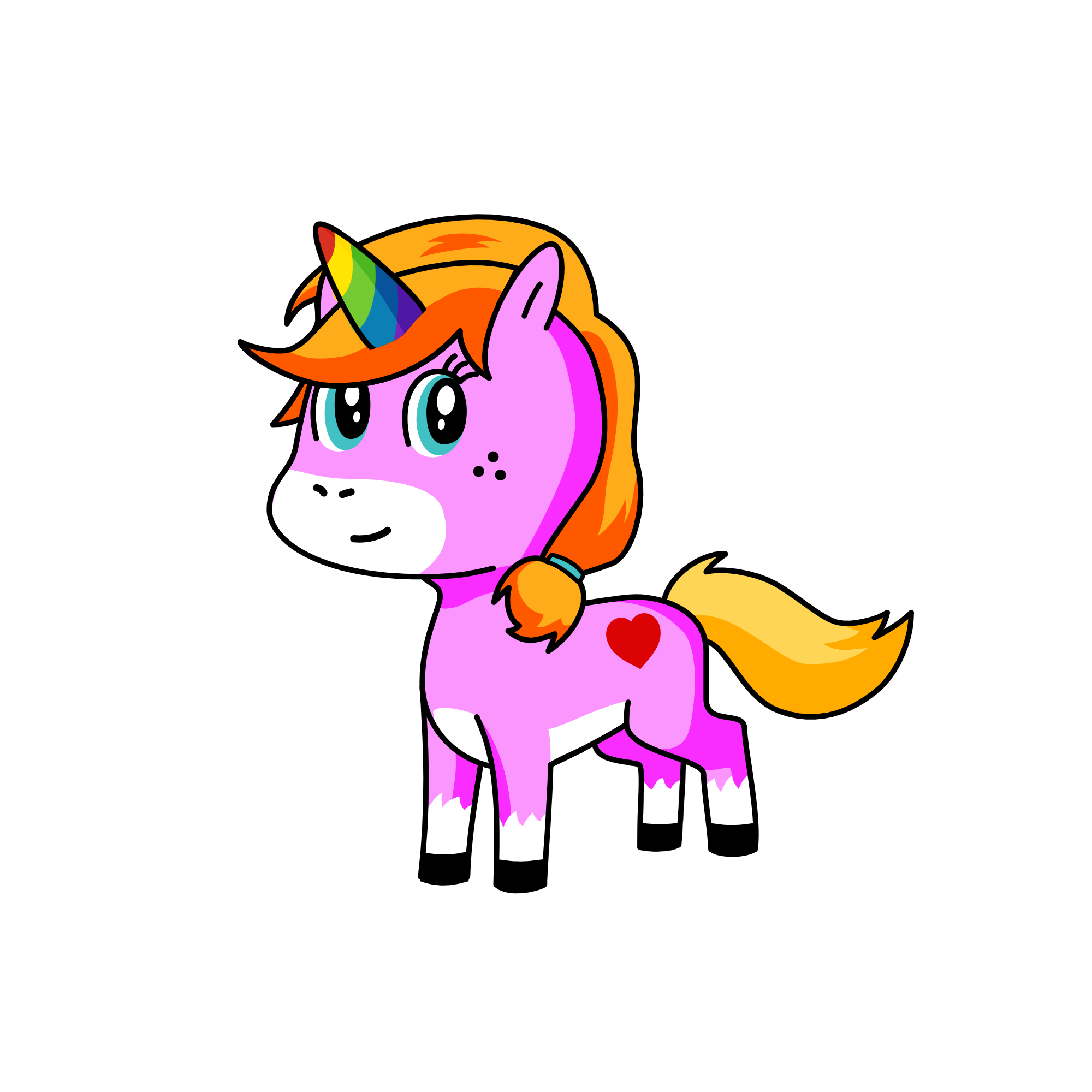 Princess Celestila, the unicorn