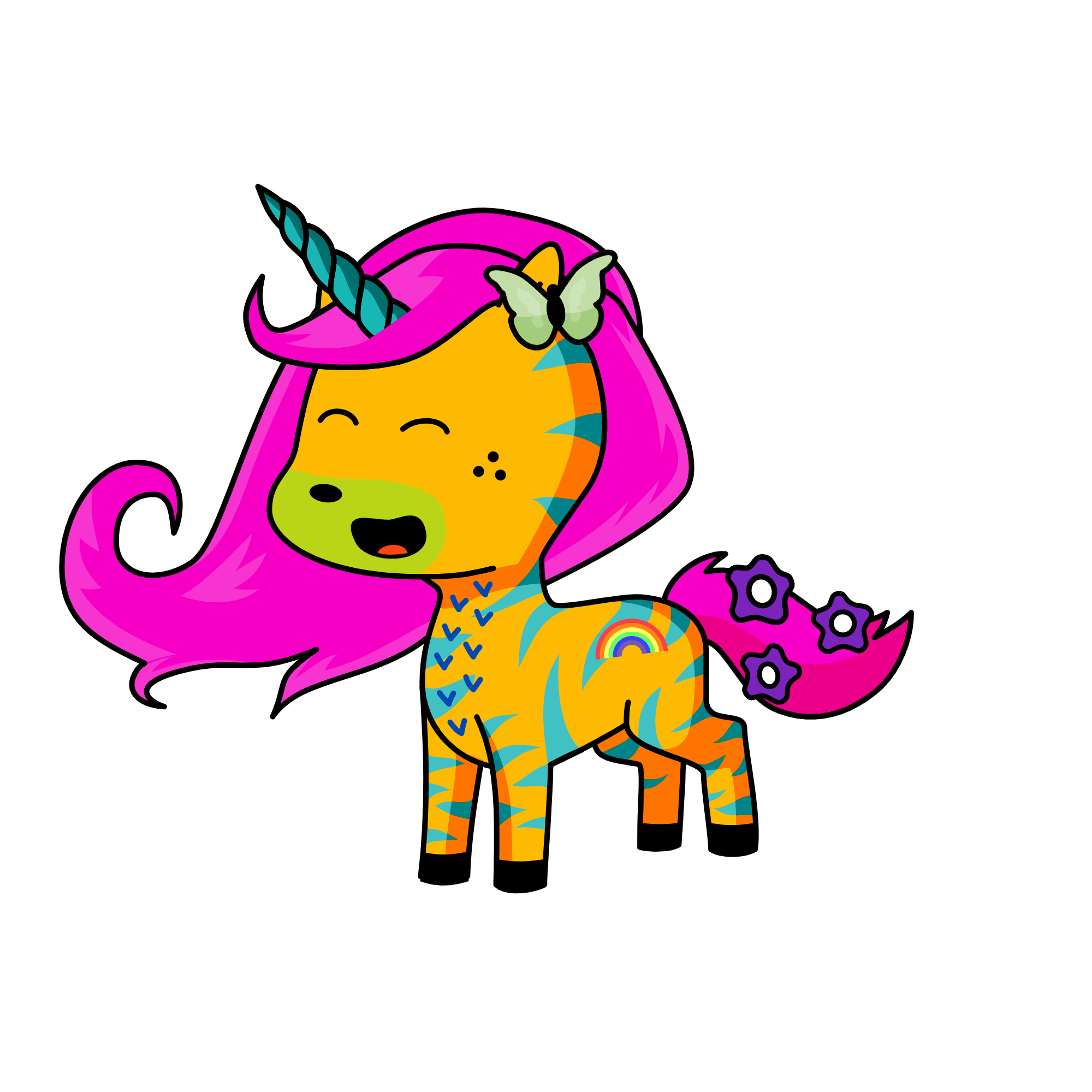 Princess Serena, the unicorn