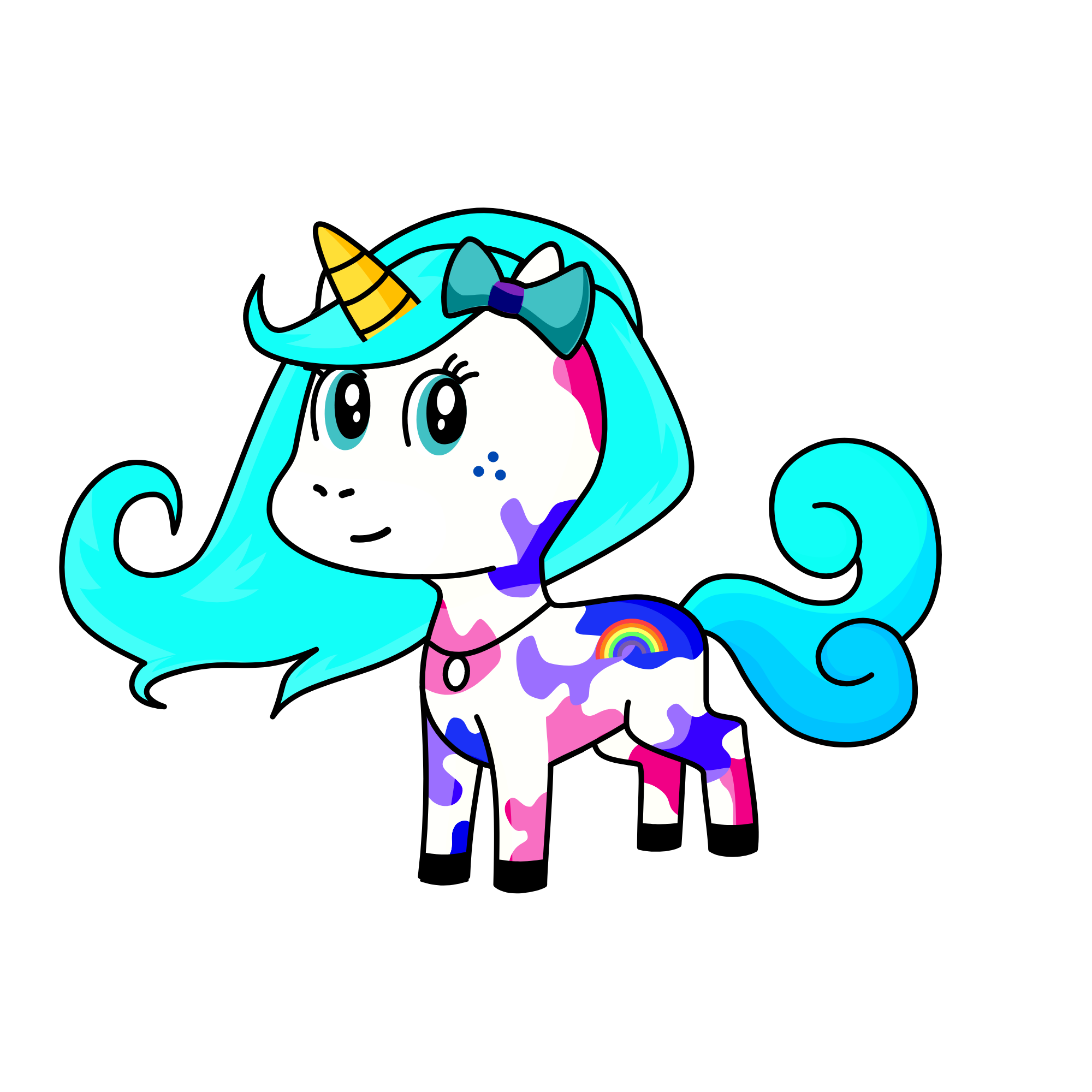Krystal, the unicorn