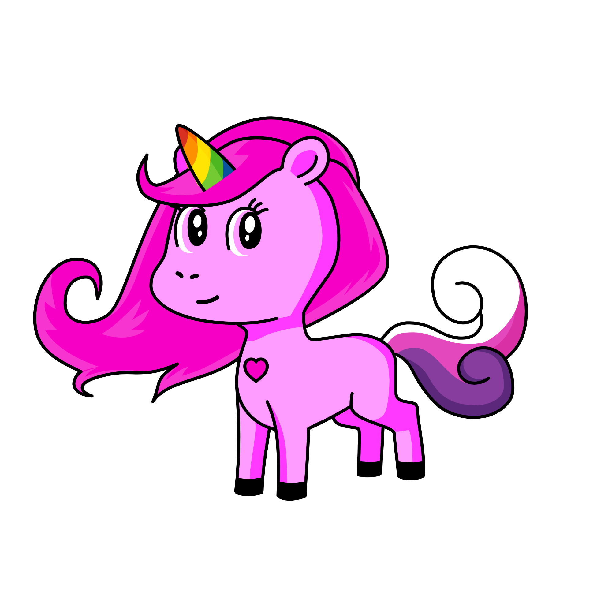 rainbow, the unicorn