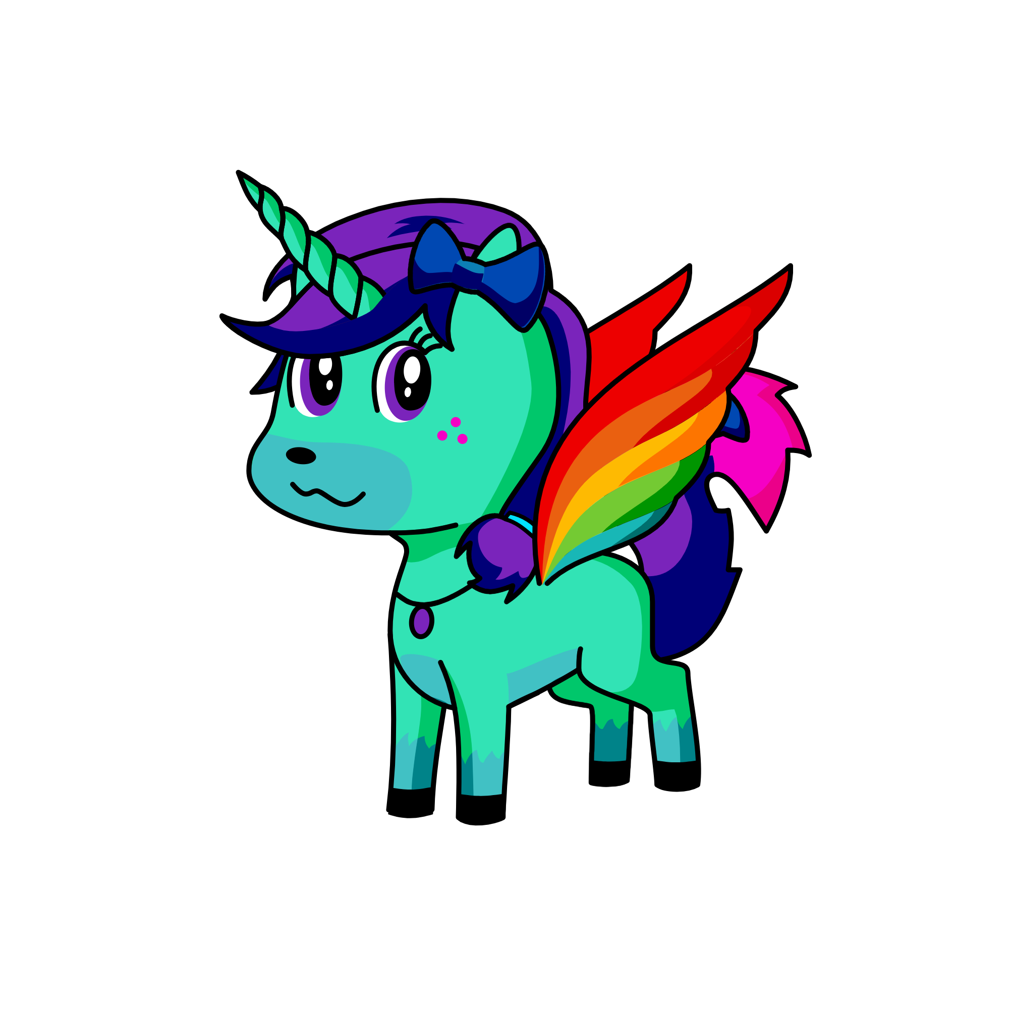 Tea, the unicorn