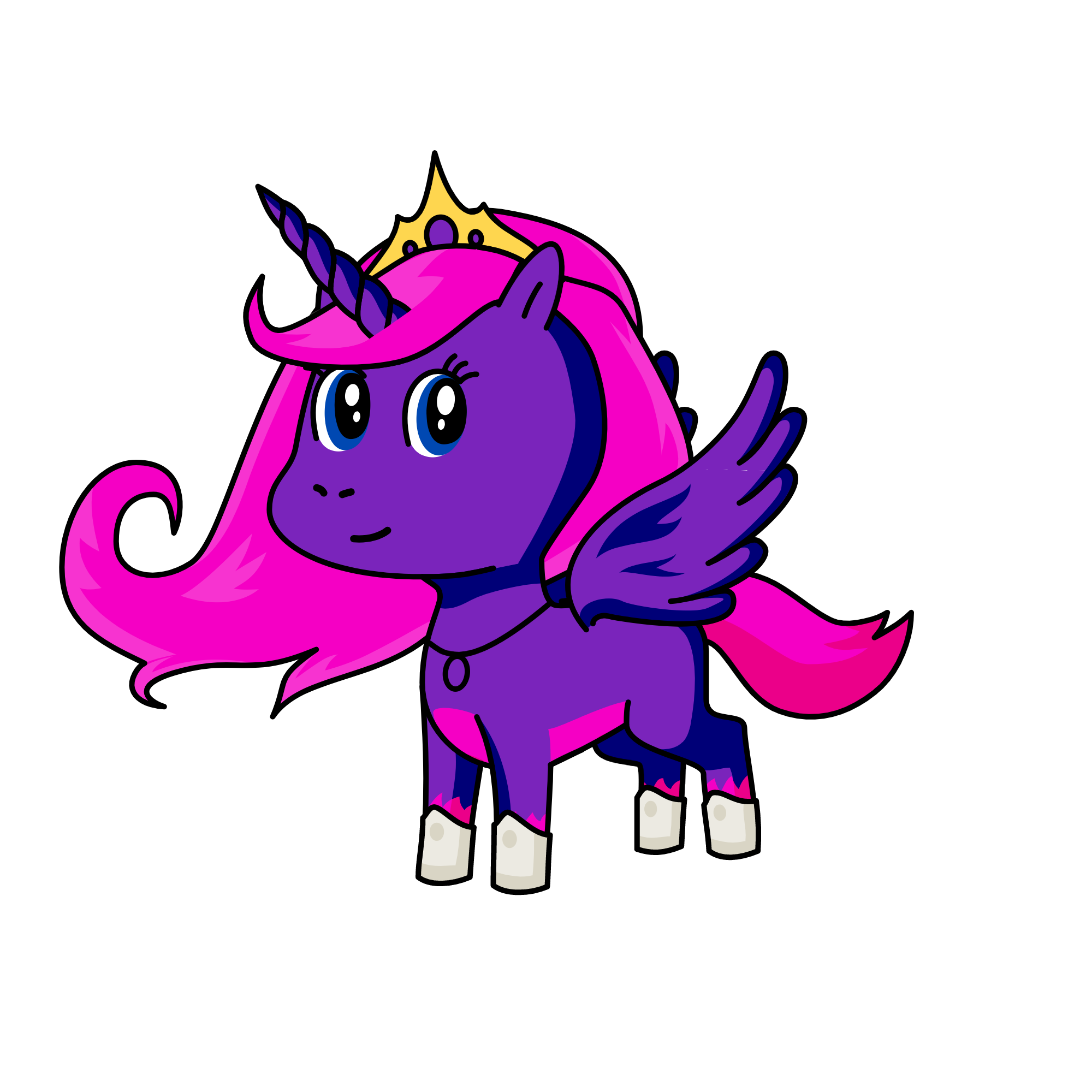 Princess Twilight Sparkle, the unicorn