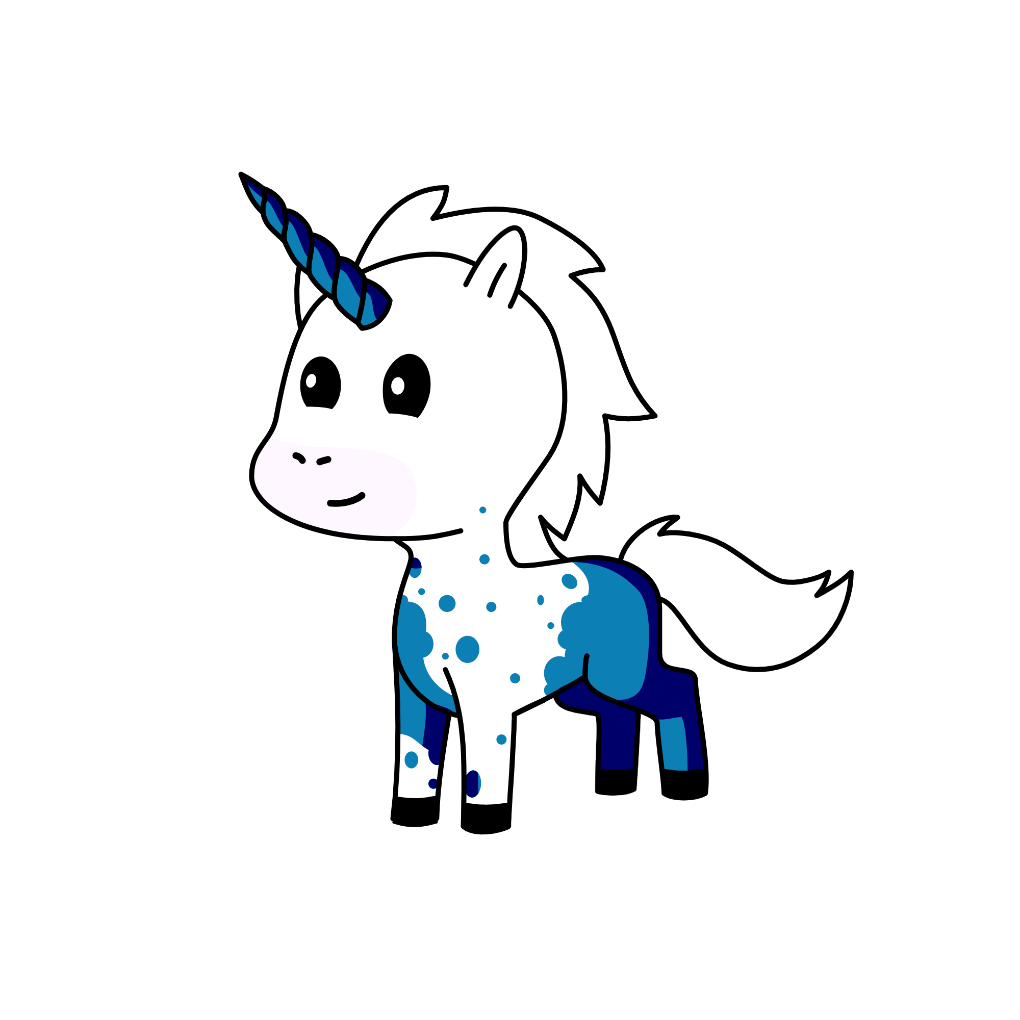 Canvas, the unicorn