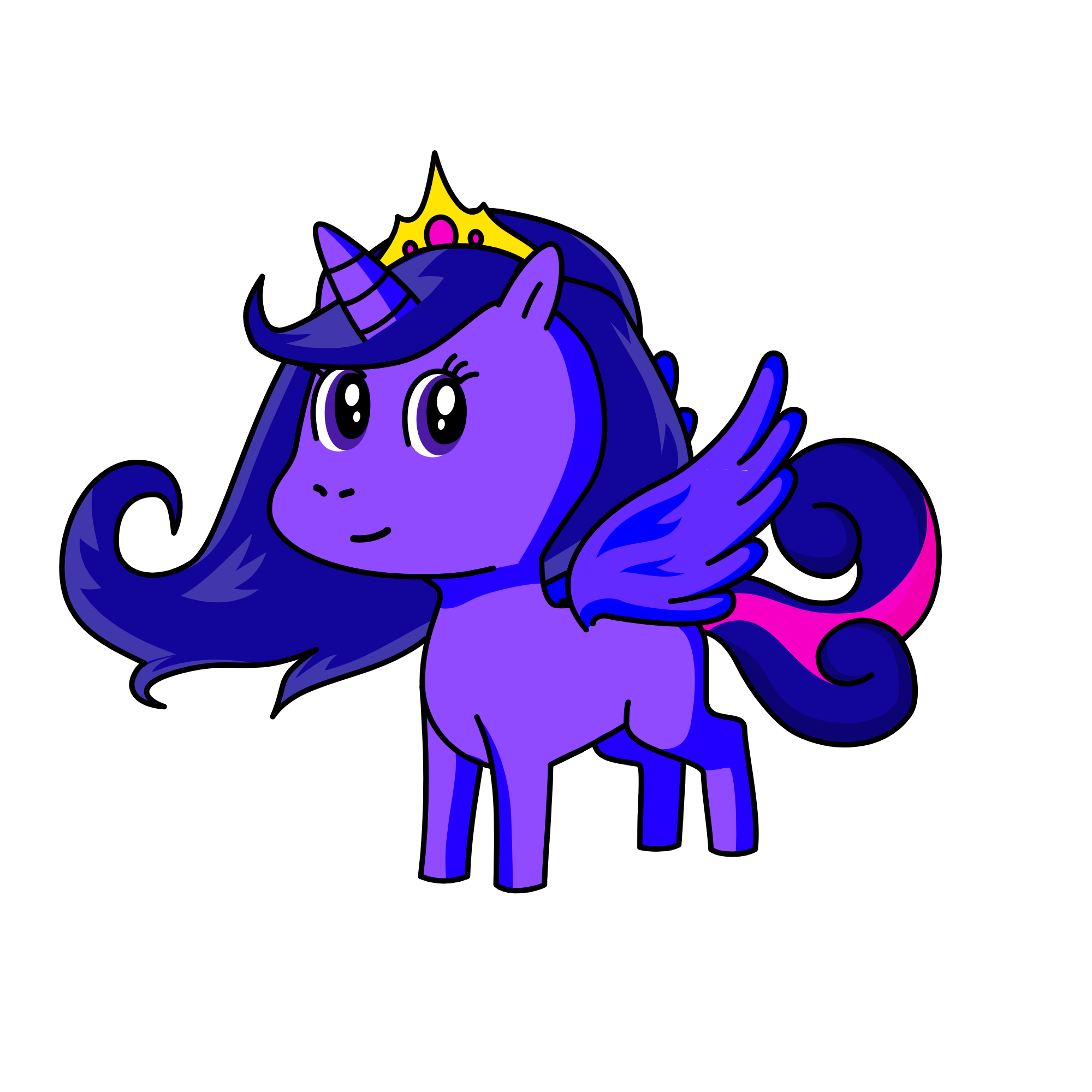 Twilight sparkle, the unicorn