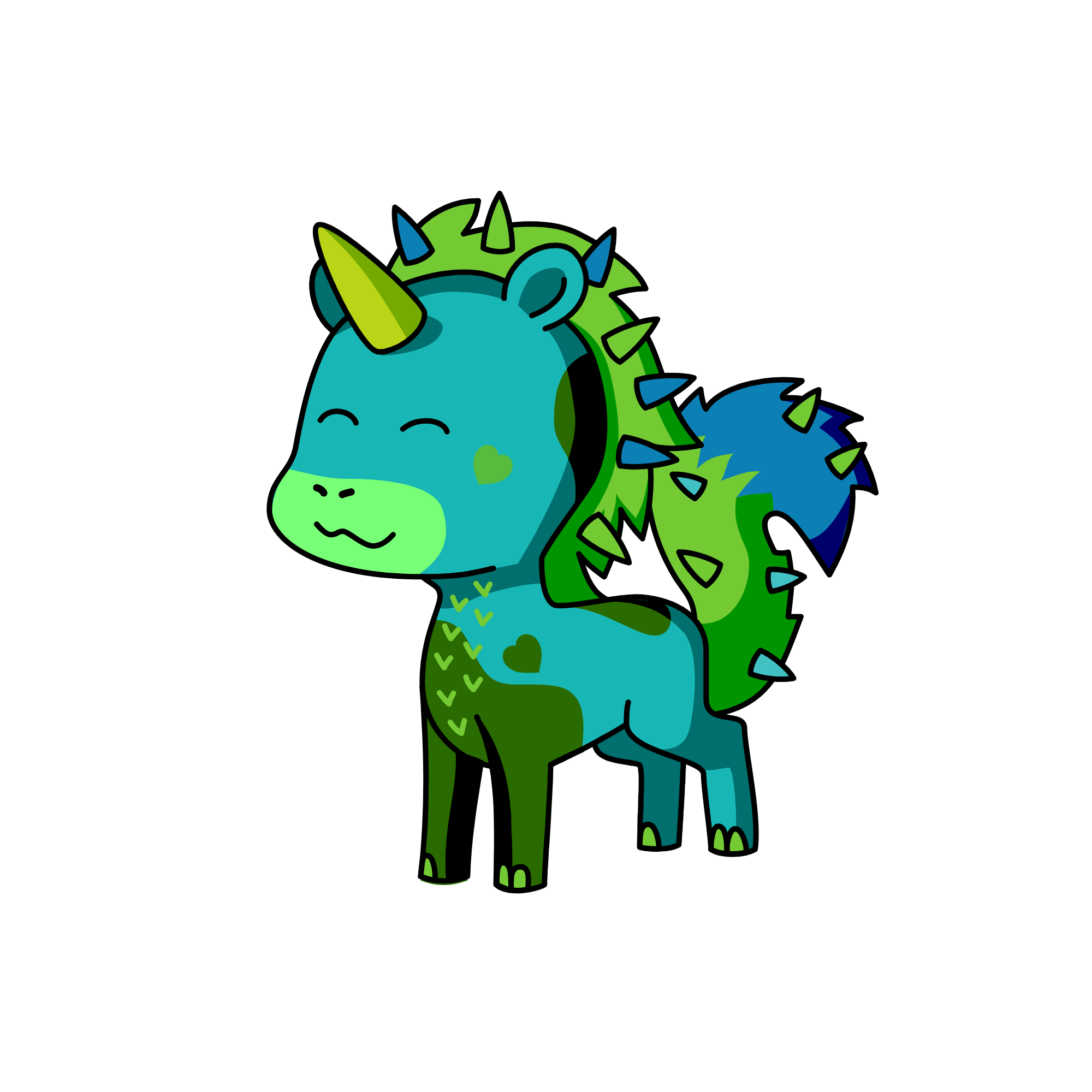 cp, the unicorn