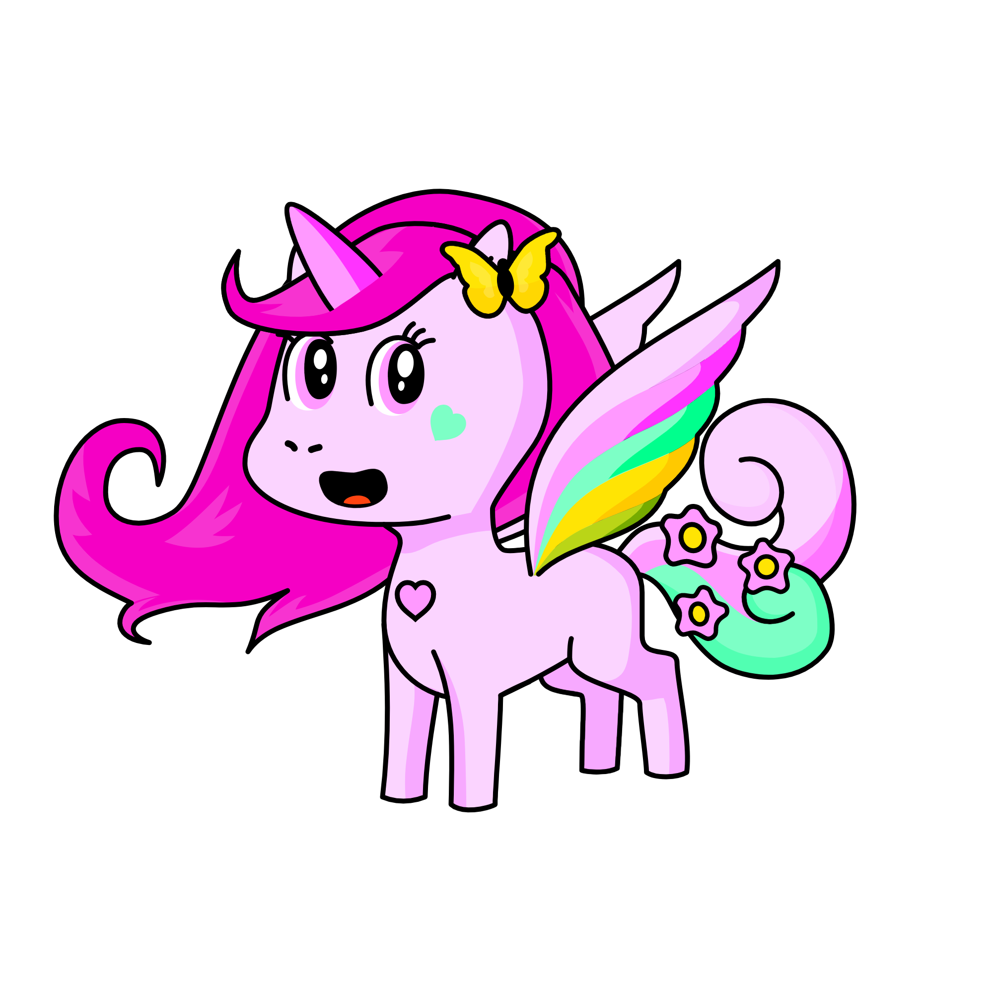 lovely , the unicorn