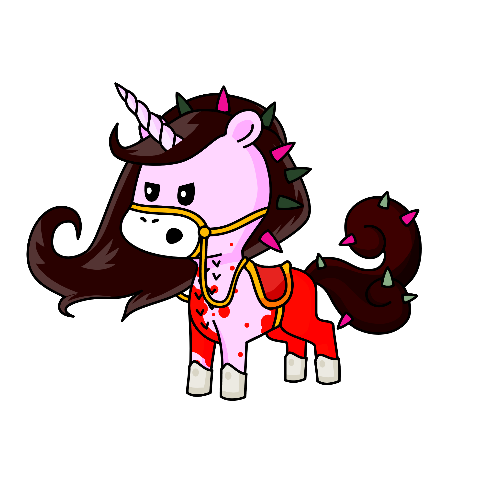 Warna the uncorn of war , the unicorn