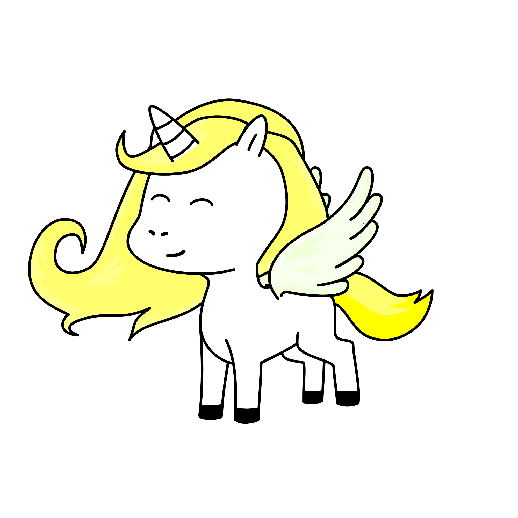 Angel, the unicorn