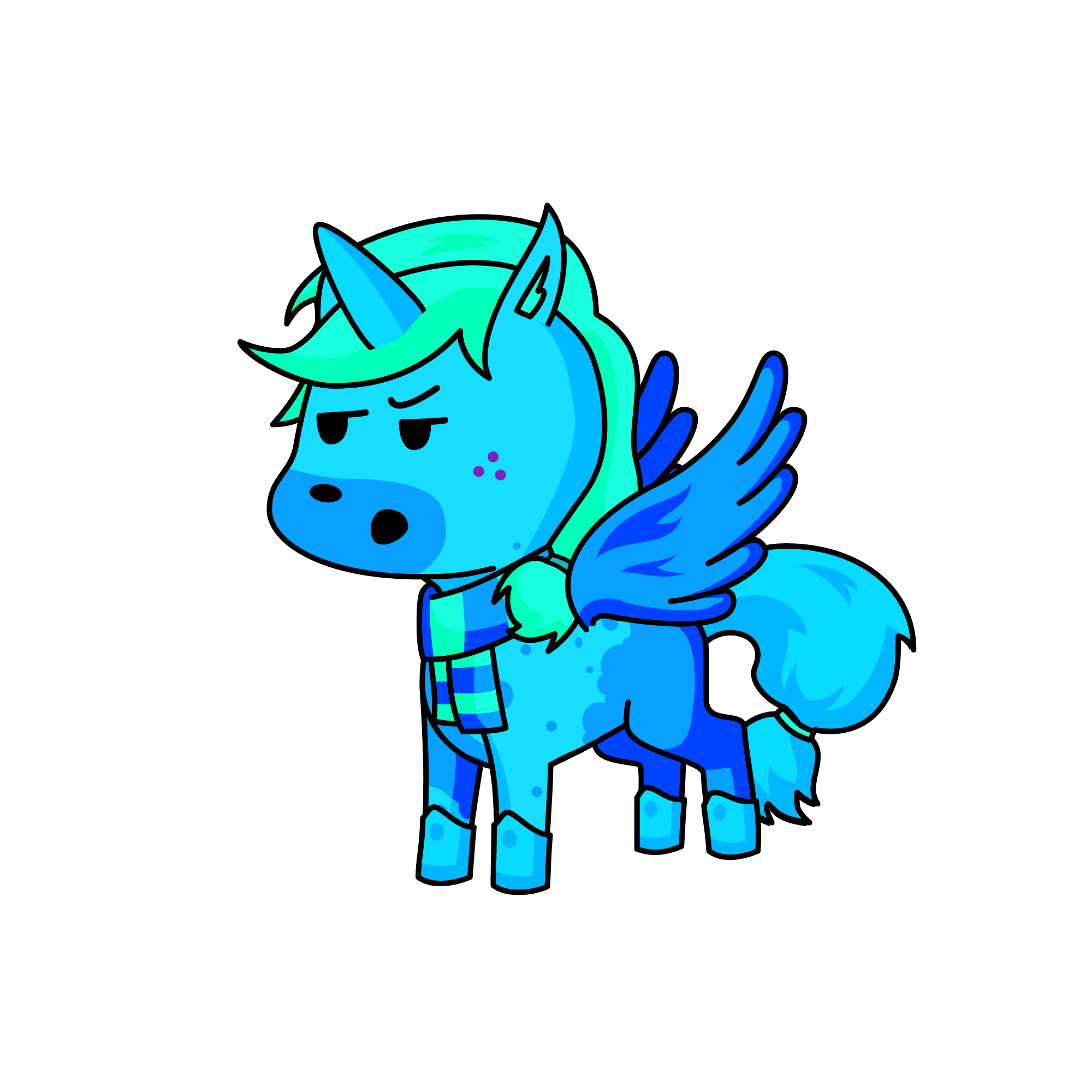 Ice, the unicorn