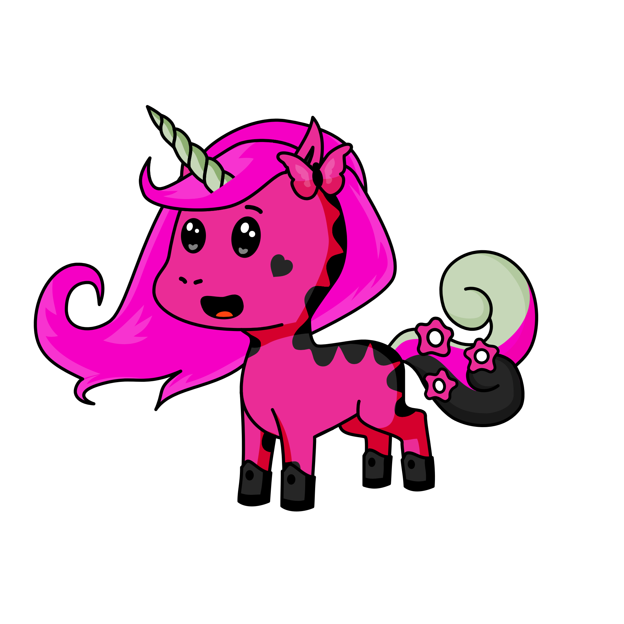 Corny, the unicorn