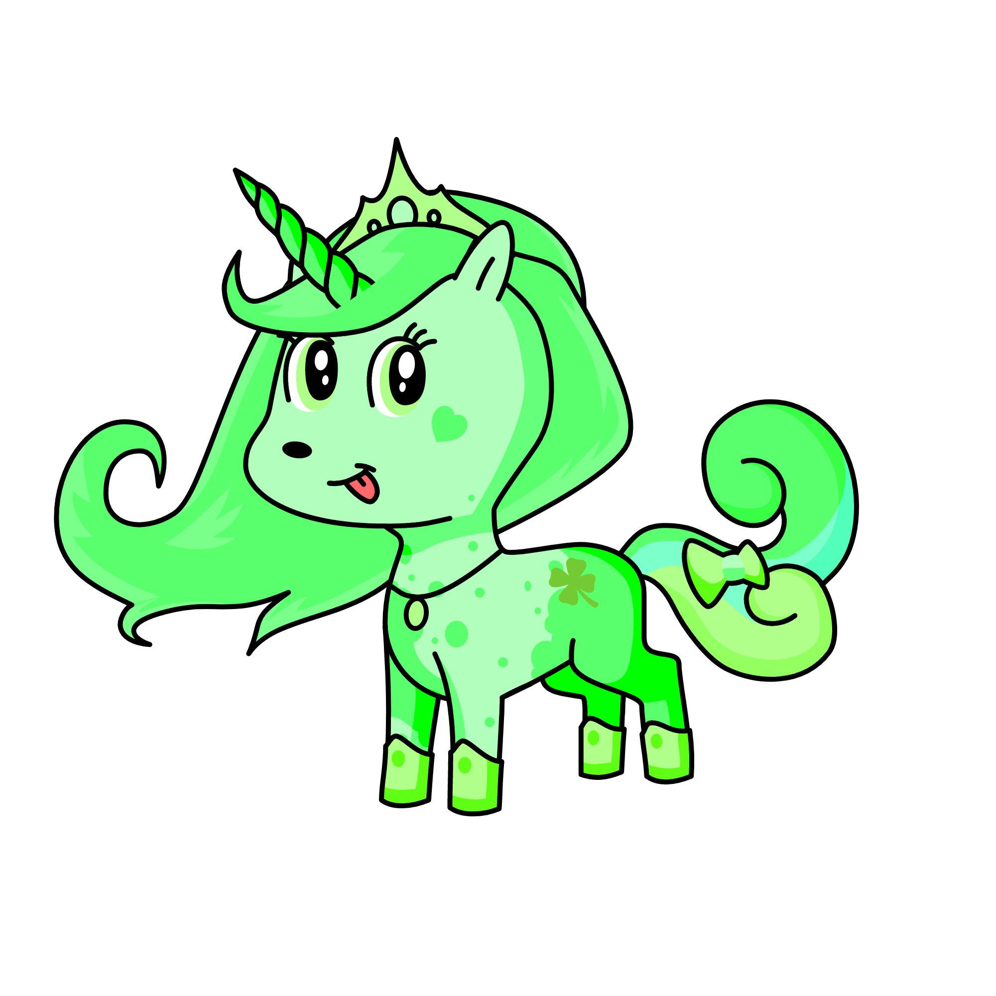 Queen florest, the unicorn