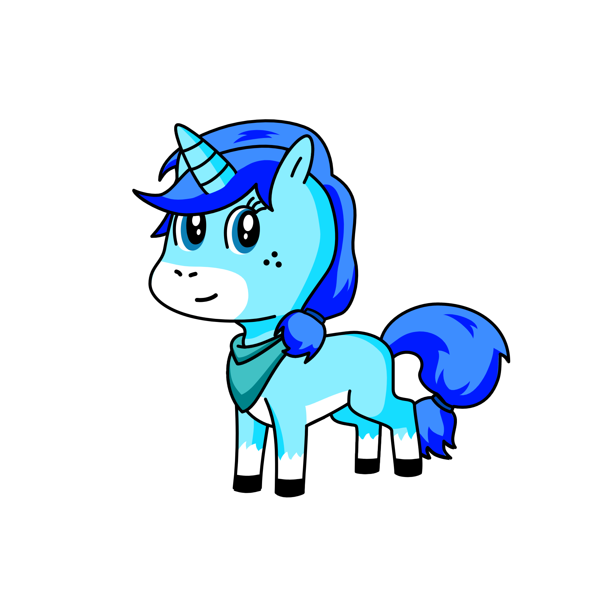 Winterfrost, the unicorn