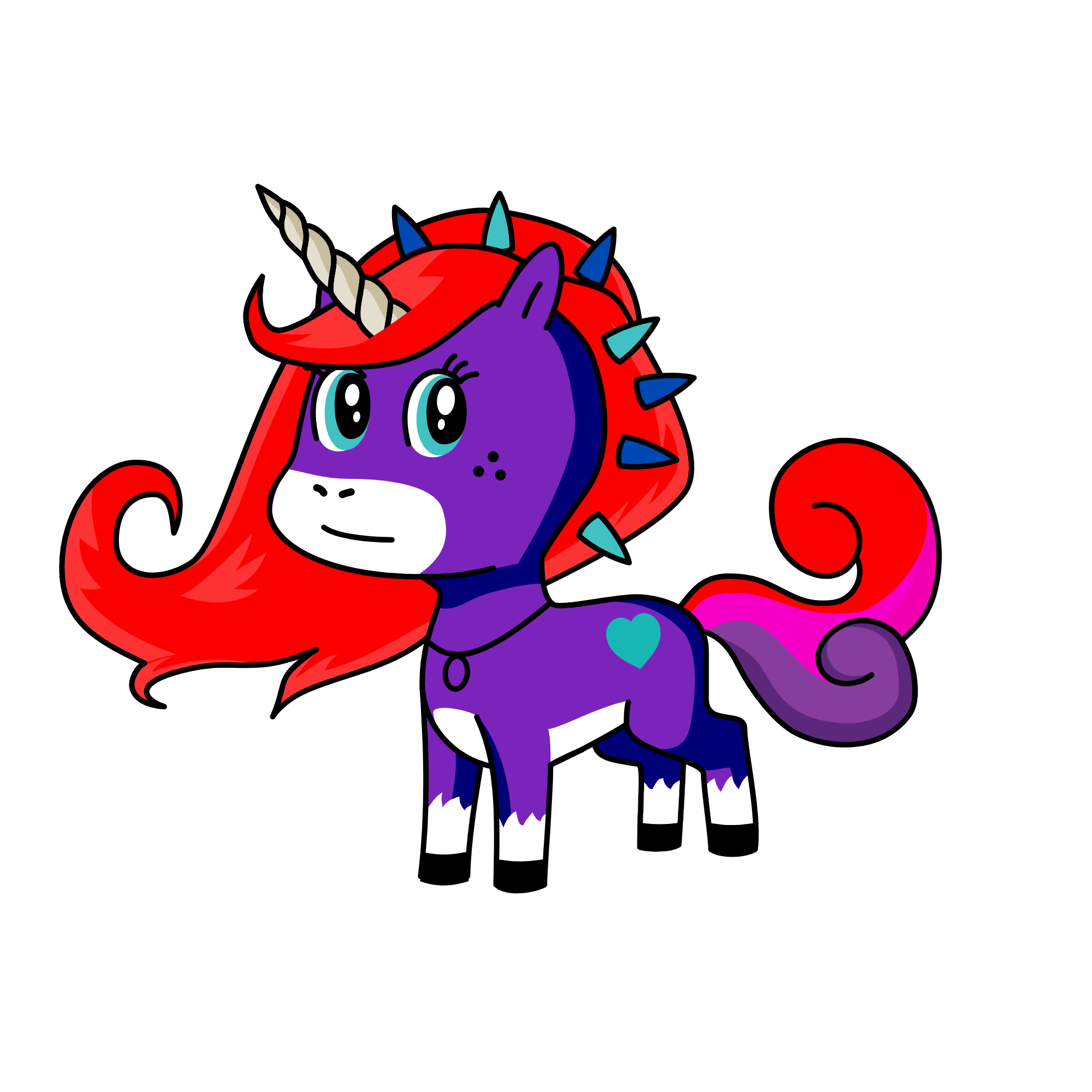 BAD UNICORN, the unicorn