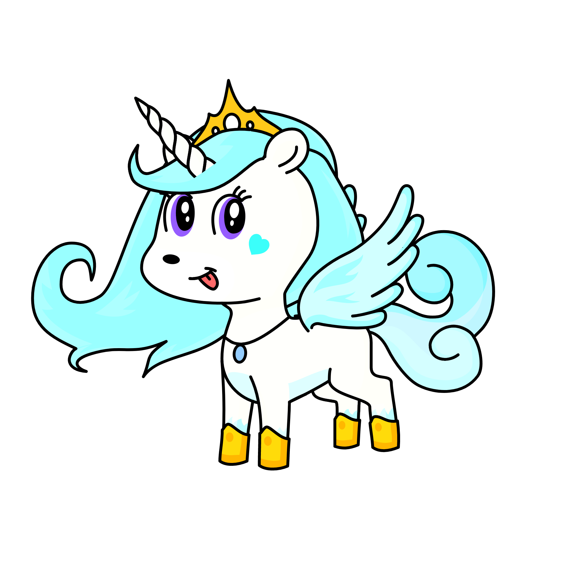 Elsa, the unicorn