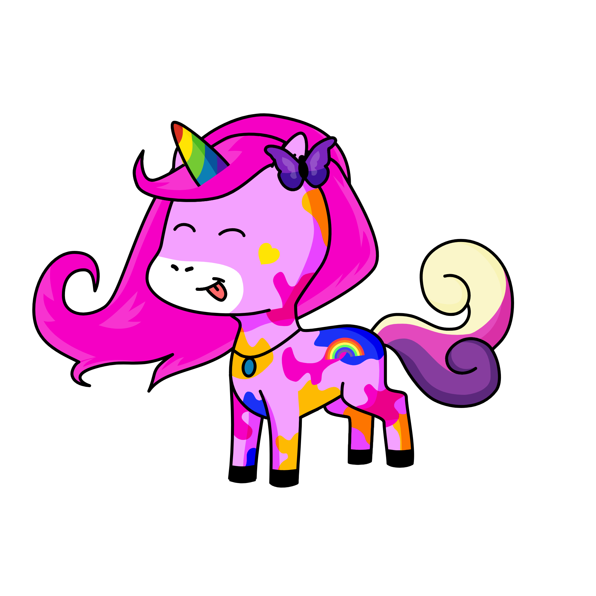 Ashley, the unicorn