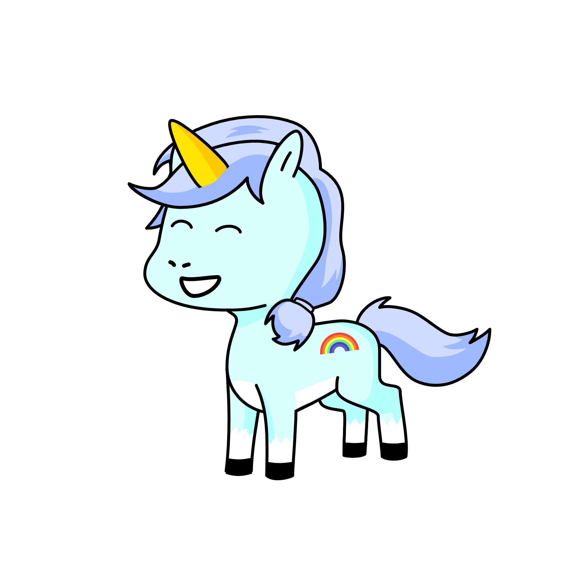 Sky, the unicorn
