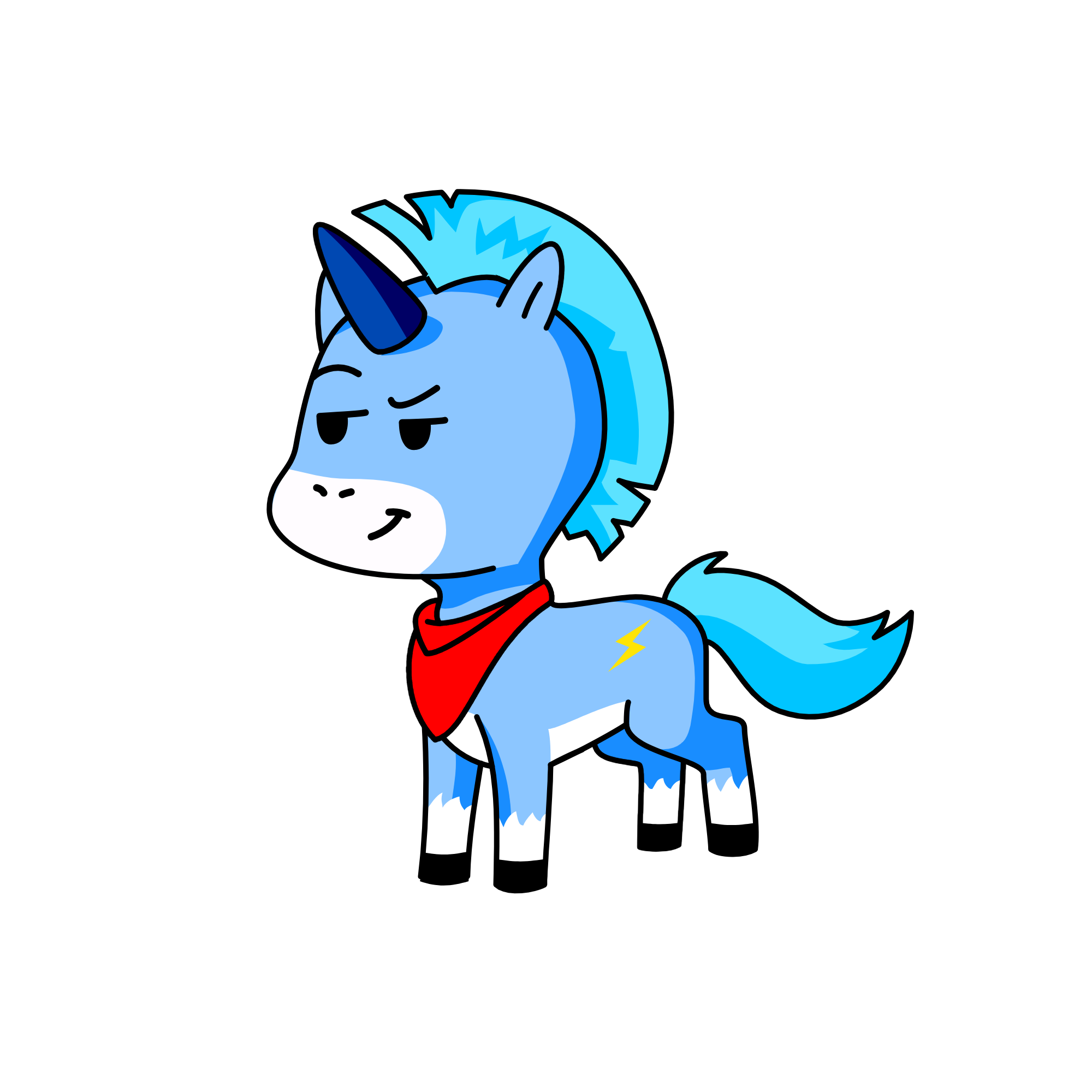 Lightning Bolt, the unicorn