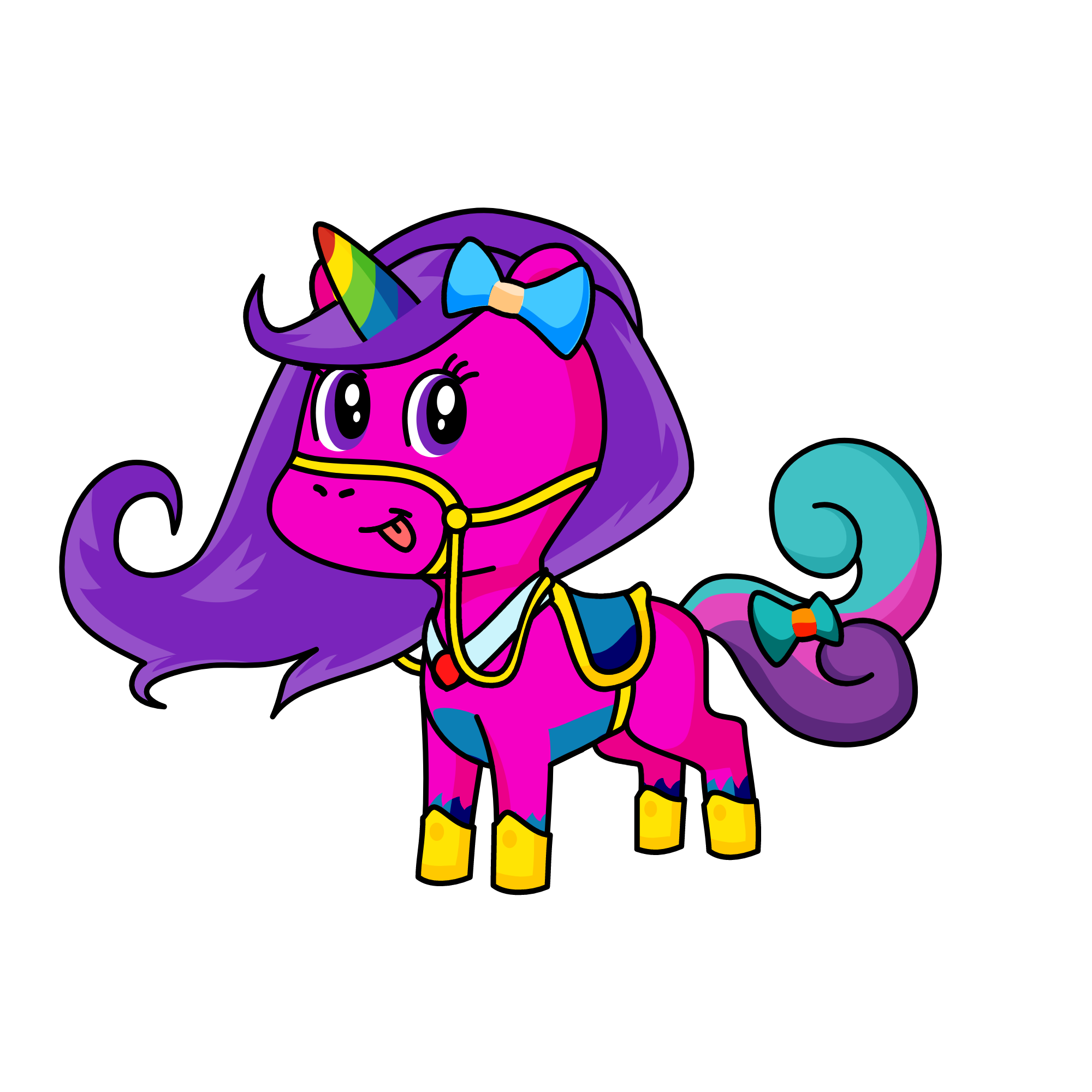 riley, the unicorn