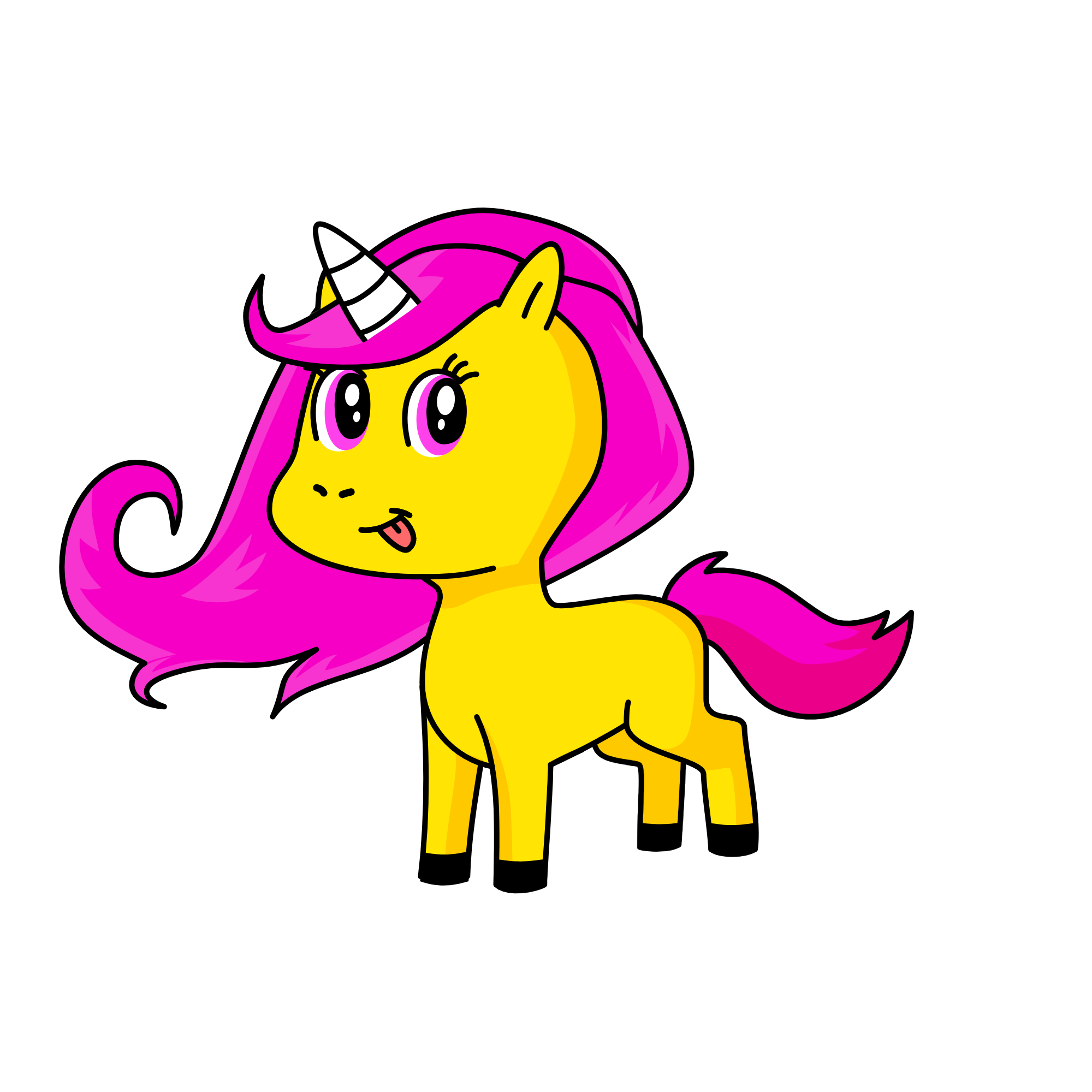 stupid poo😒🙄, the unicorn