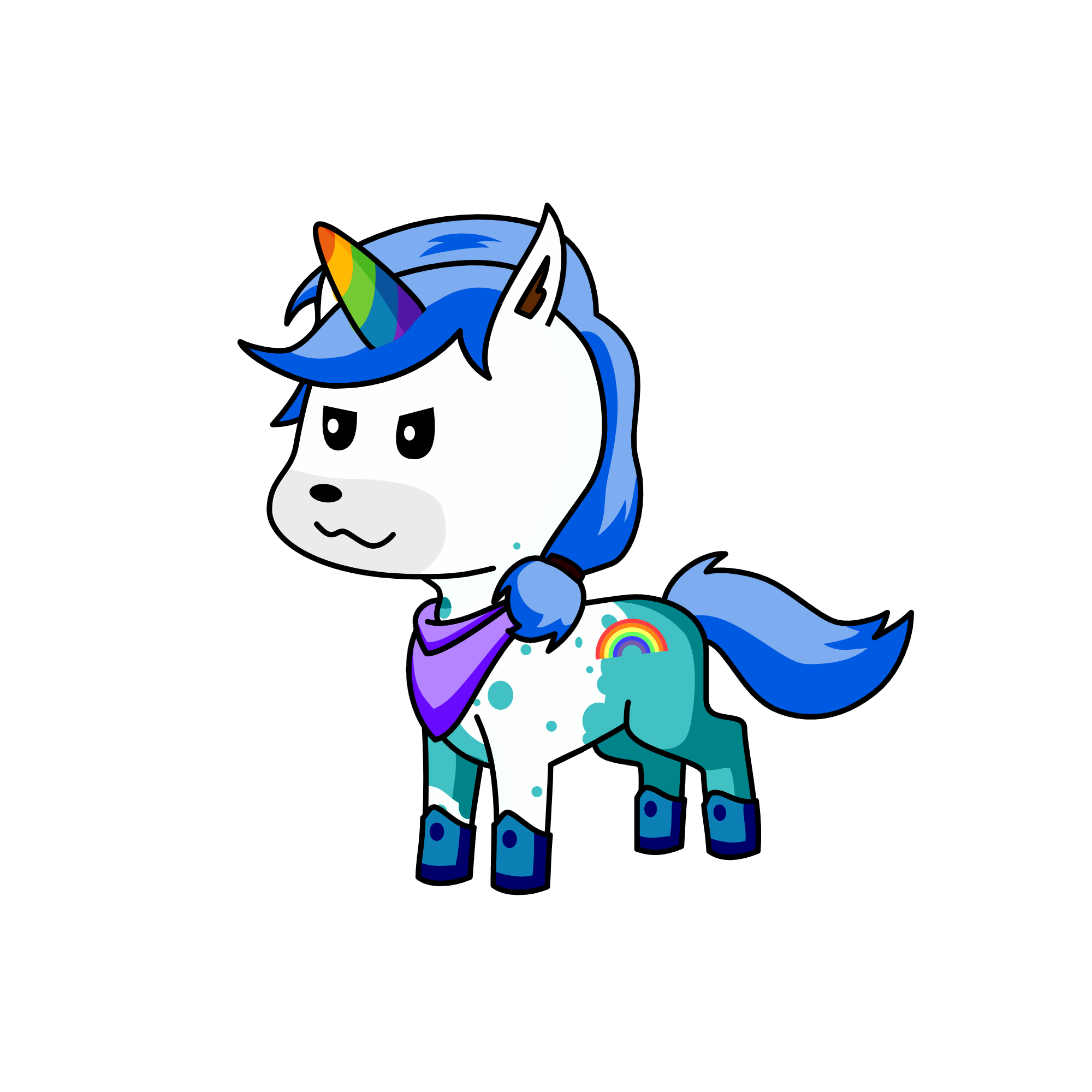 moon, the unicorn