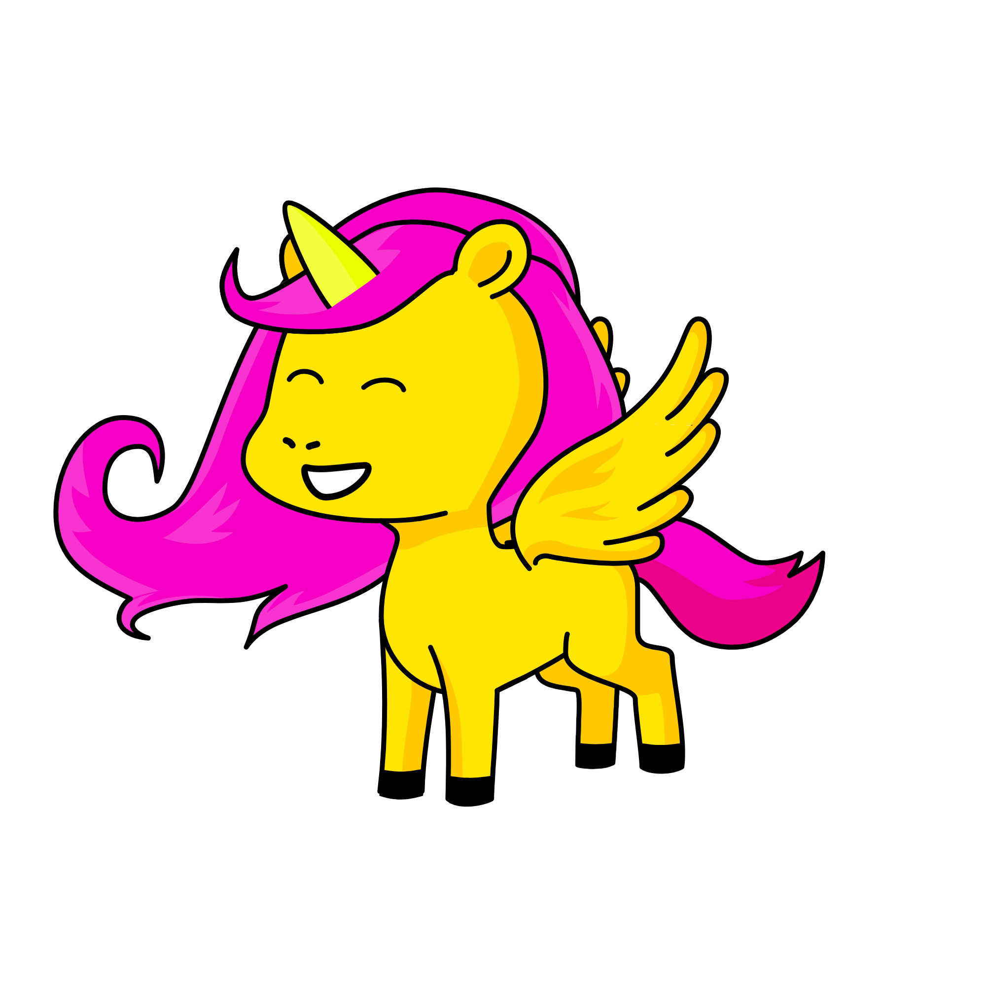 fluttershy, the unicorn