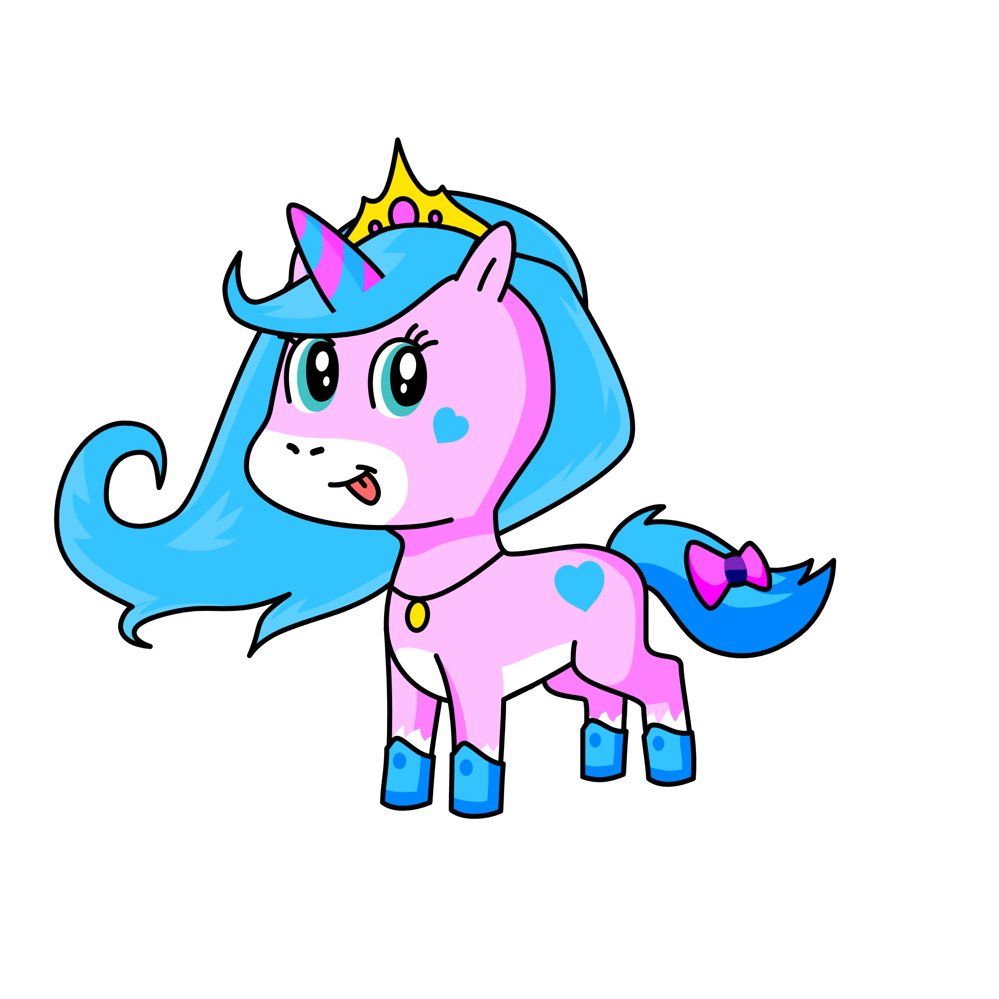 lucky, the unicorn