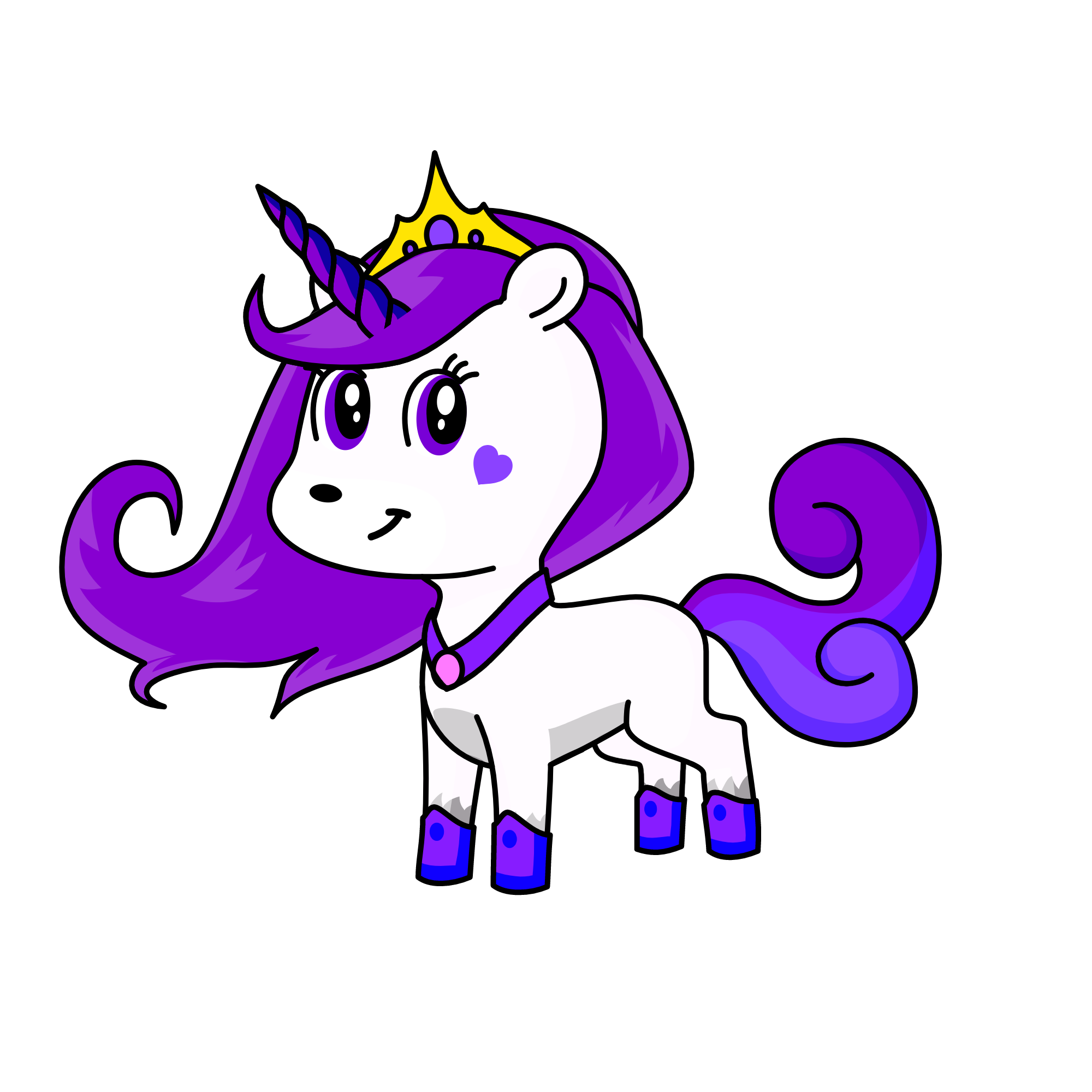 Princess Luna, the unicorn