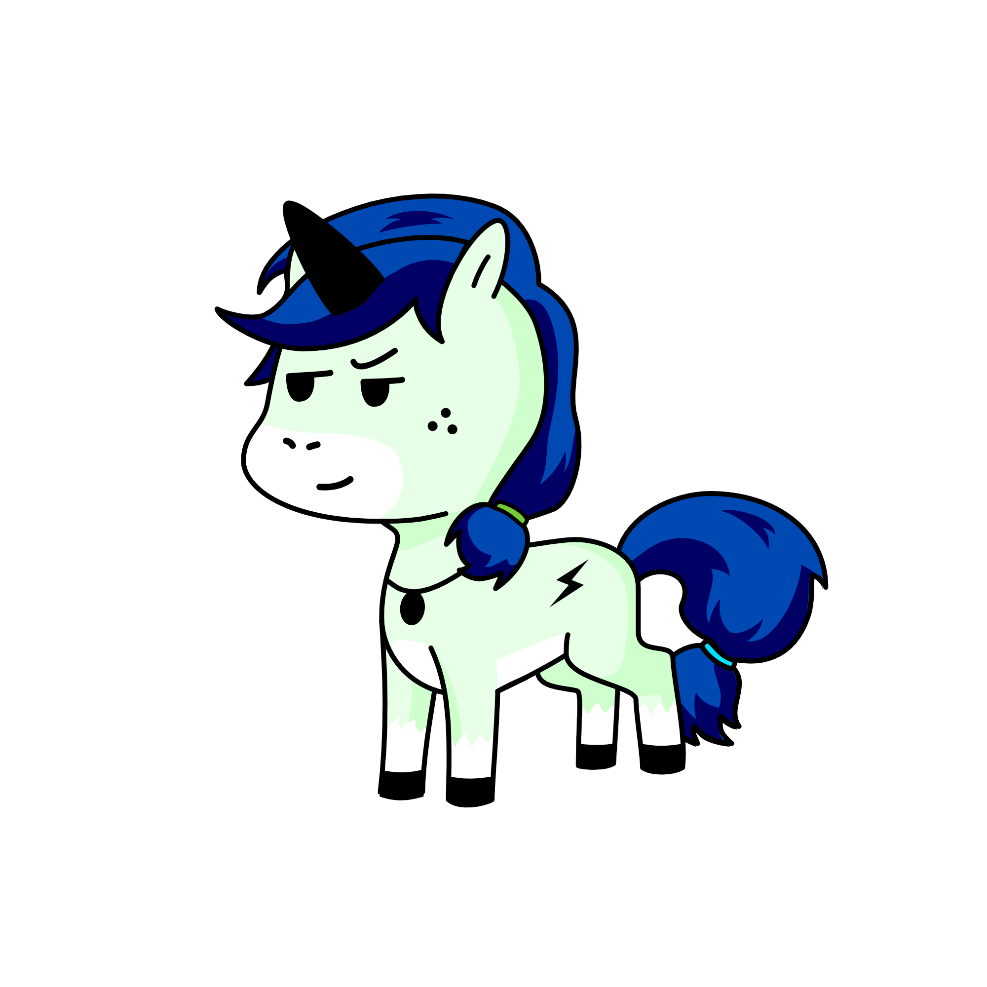 NIGHT ANGLE, the unicorn