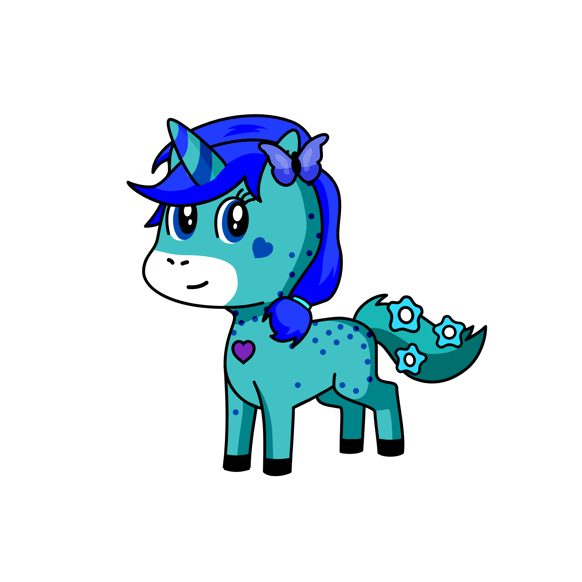cool, the unicorn
