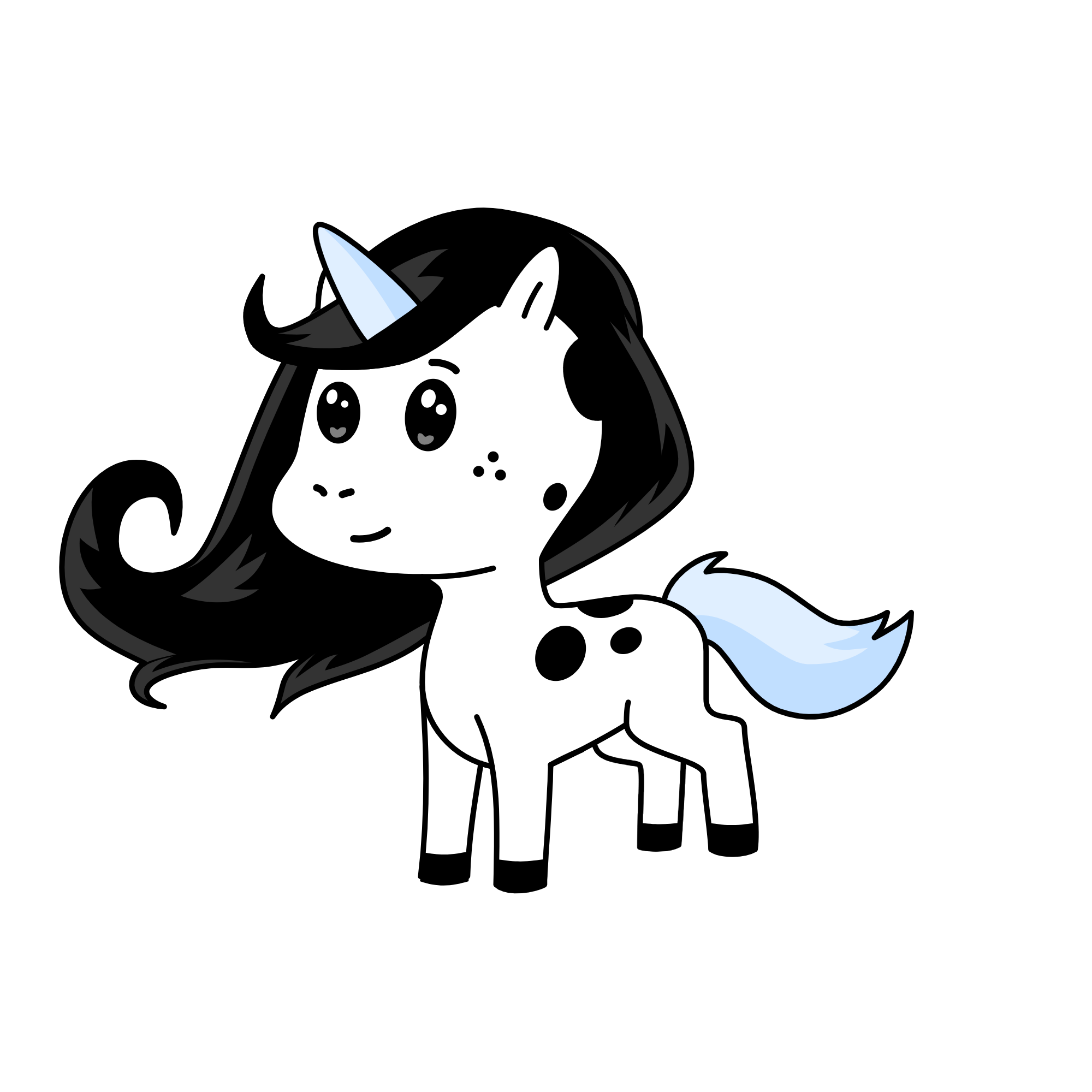 moo - moo, the unicorn