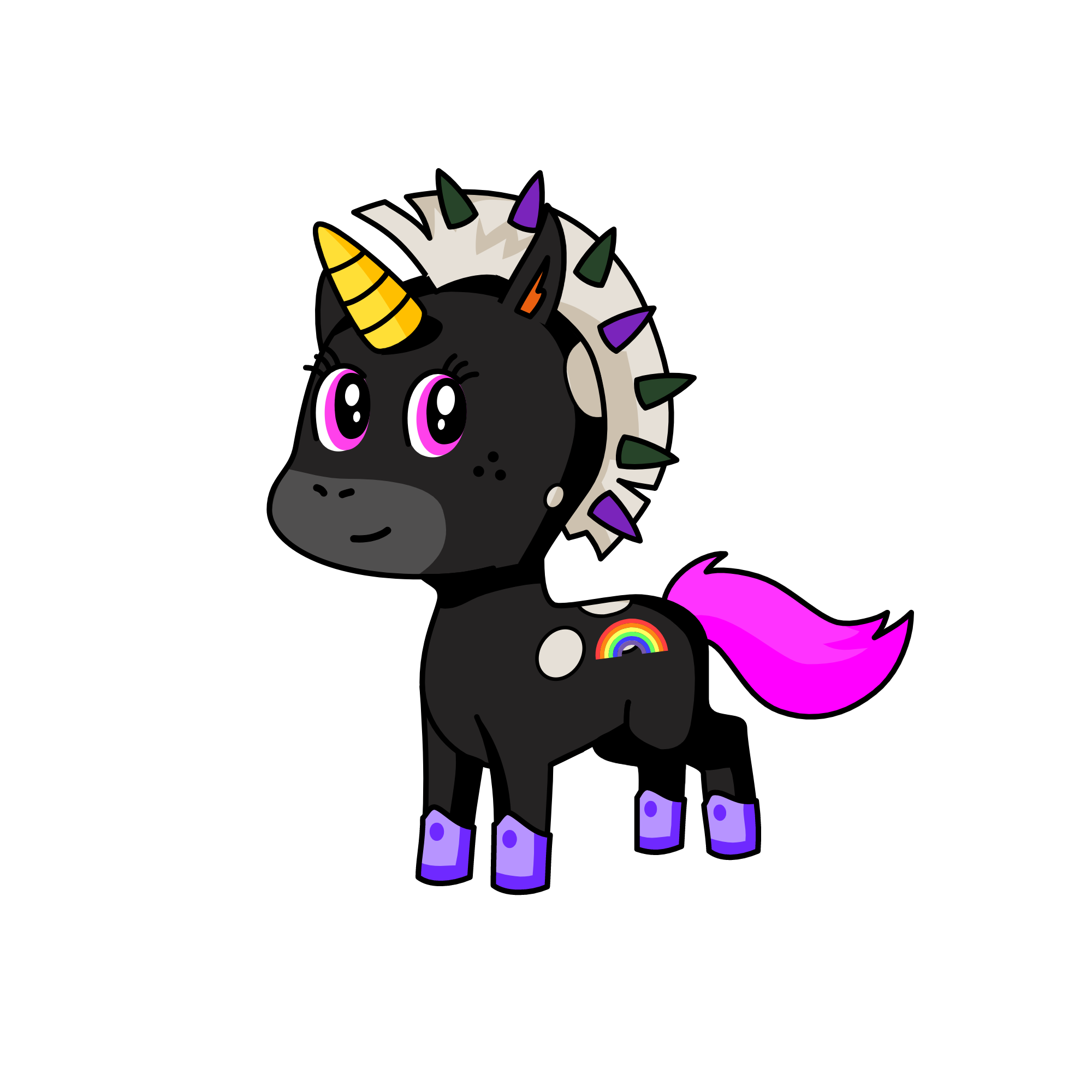 fluffy, the unicorn