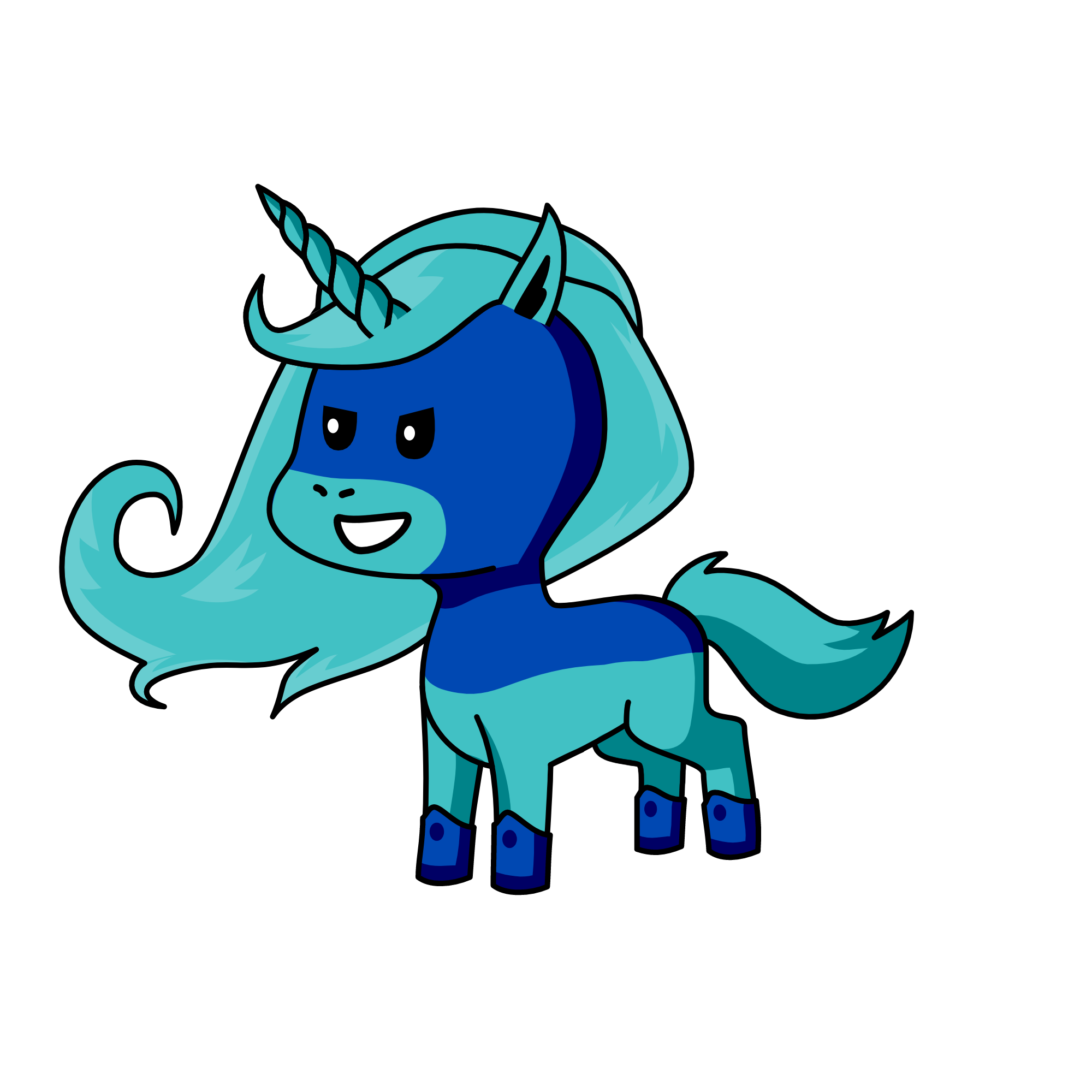 ICE PRINCESS, the unicorn