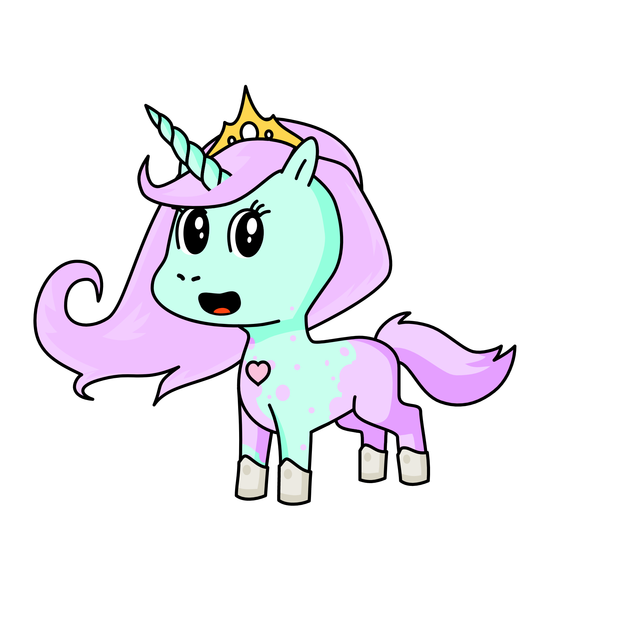 Sweetie, the unicorn