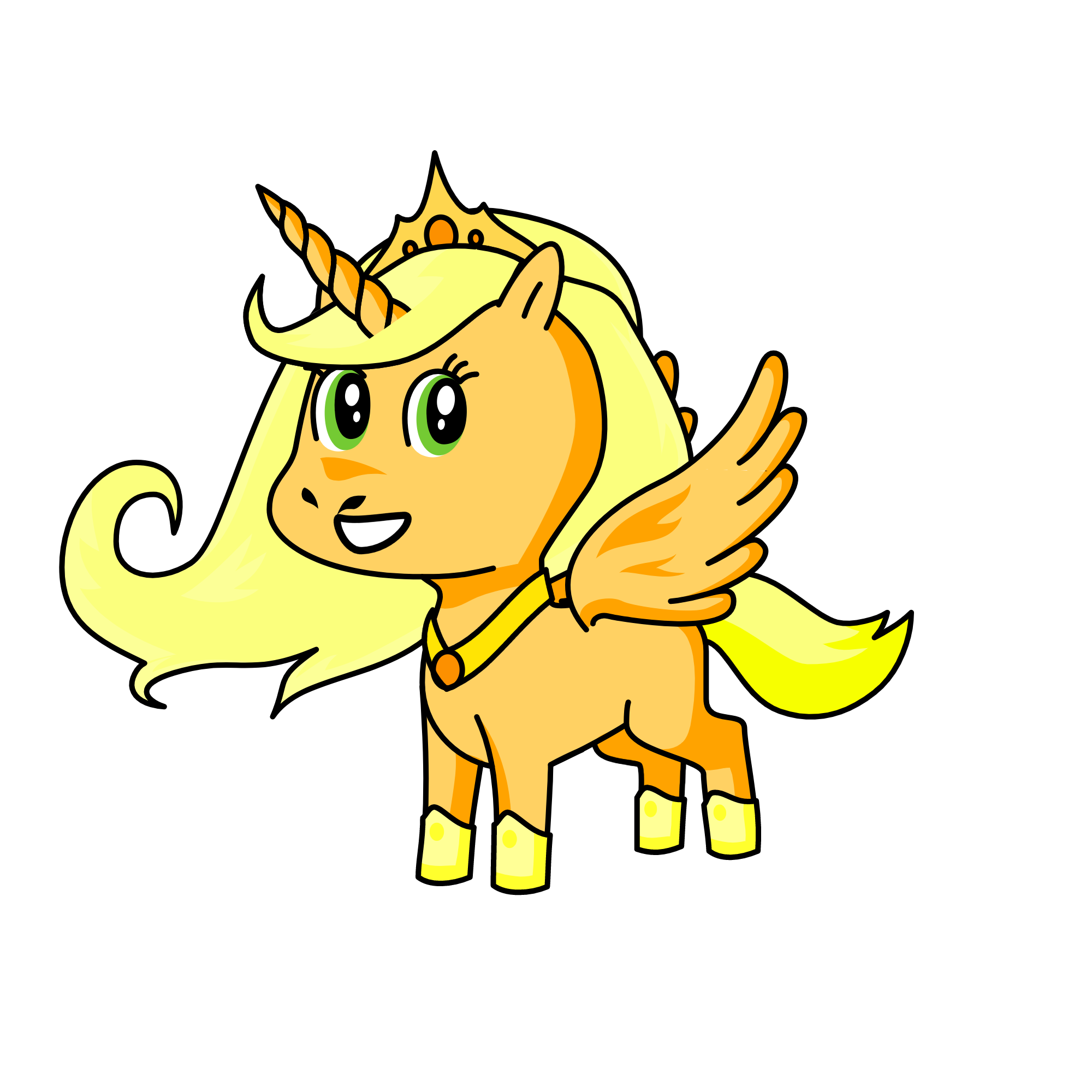 Princess Apple Jack, the unicorn