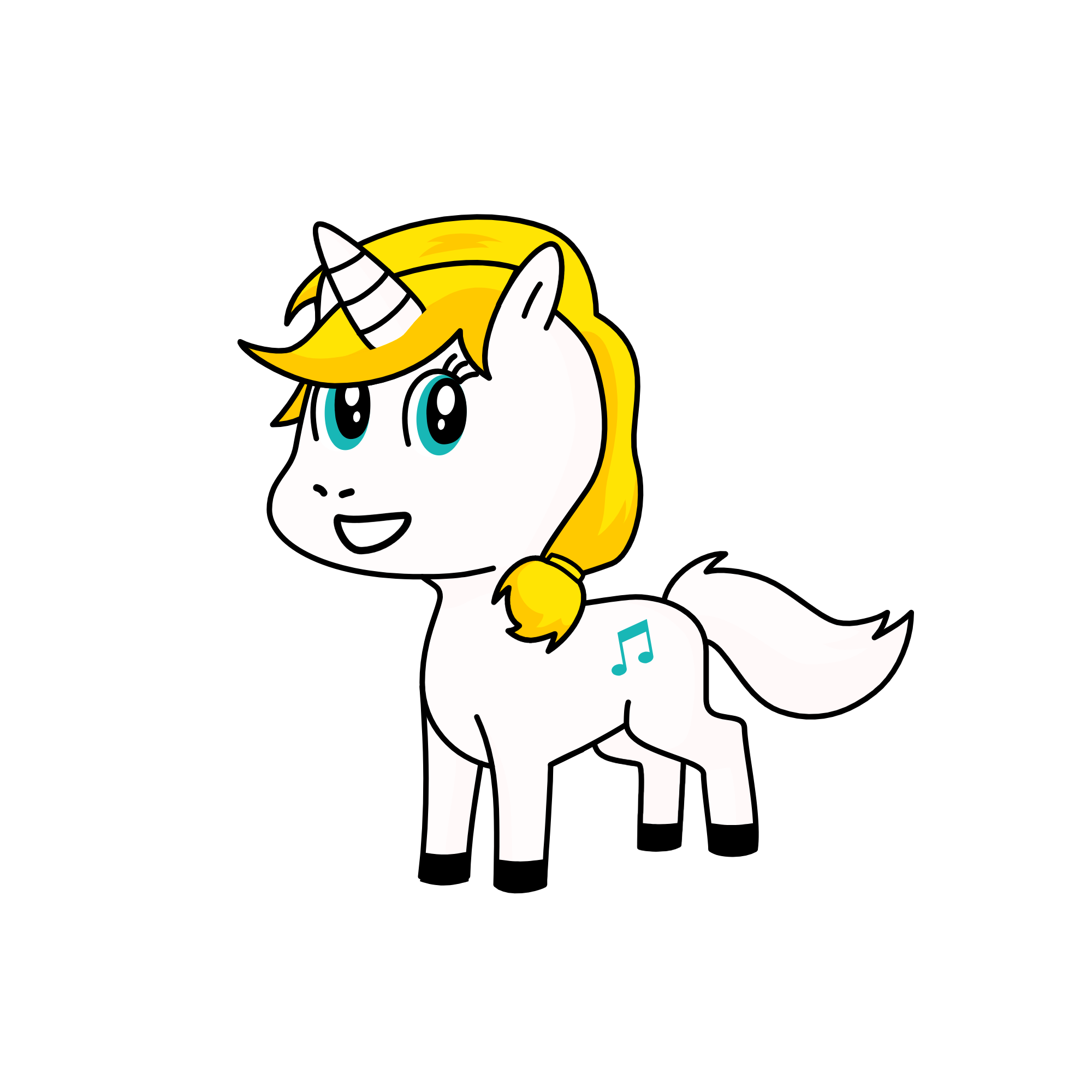 DJ, the unicorn