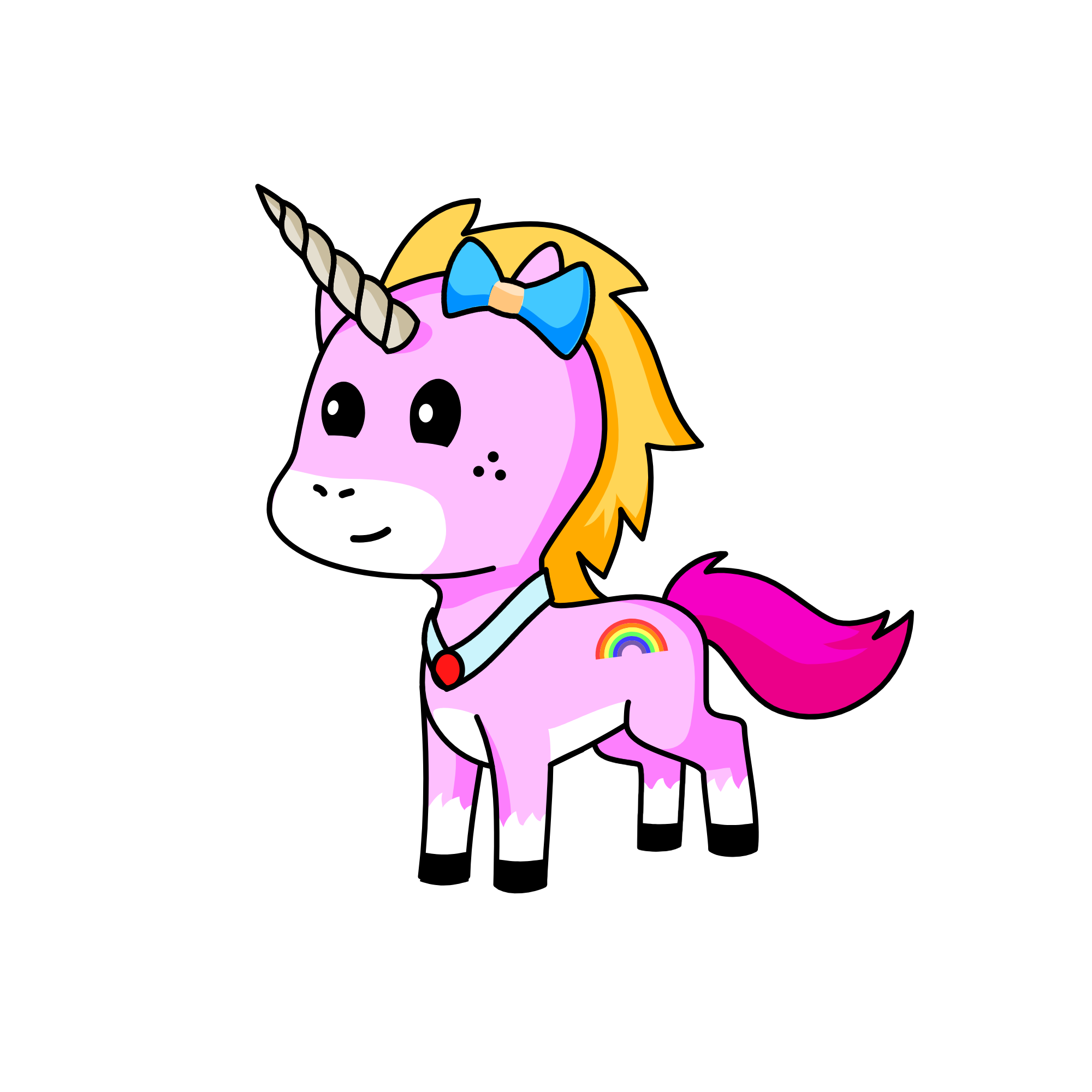 gökkuşağı, the unicorn
