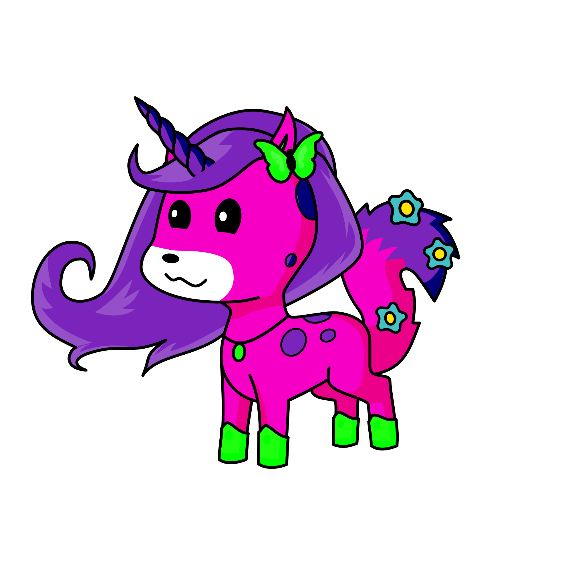Gilbert the Beanie Boo, the unicorn