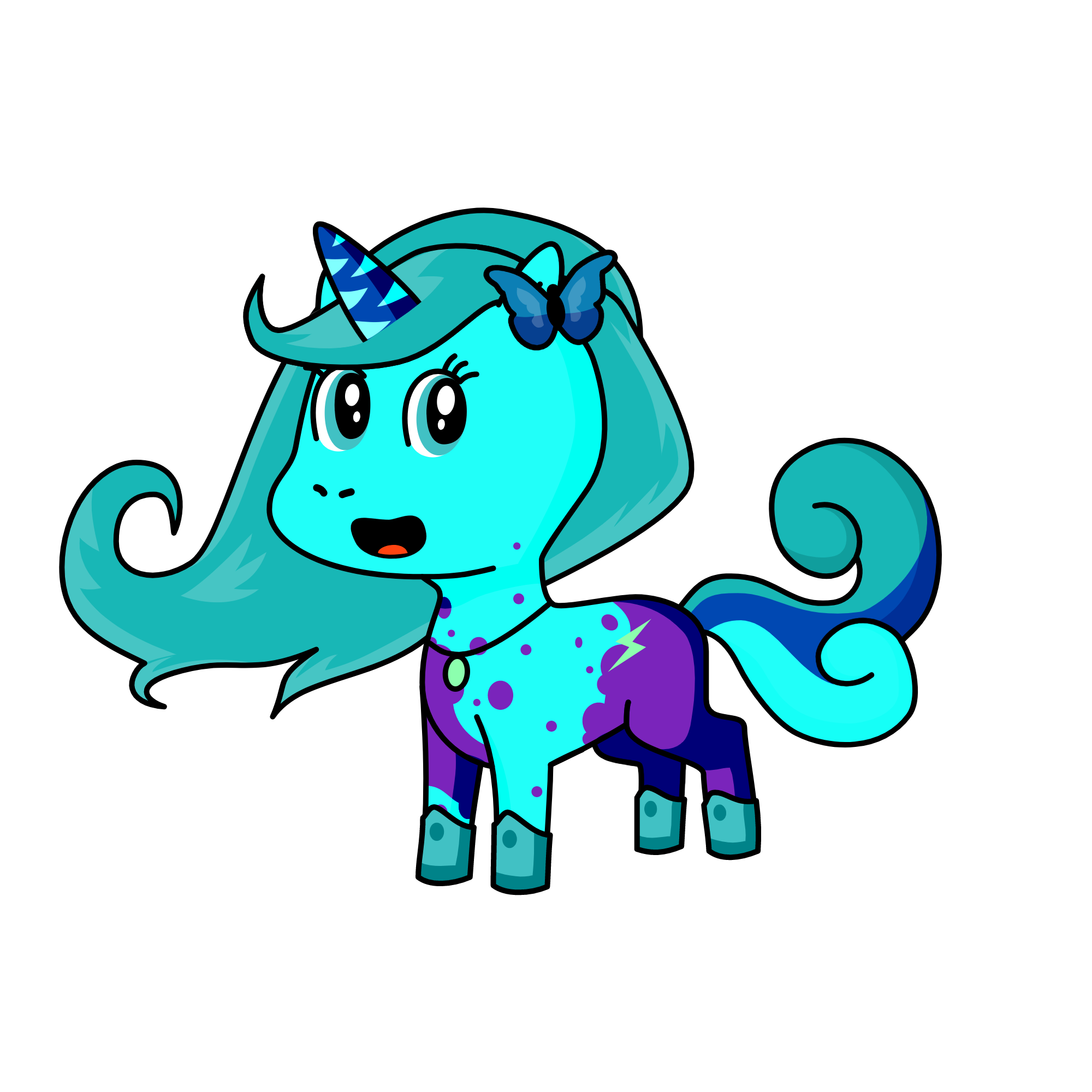 Cloud Mist, the unicorn