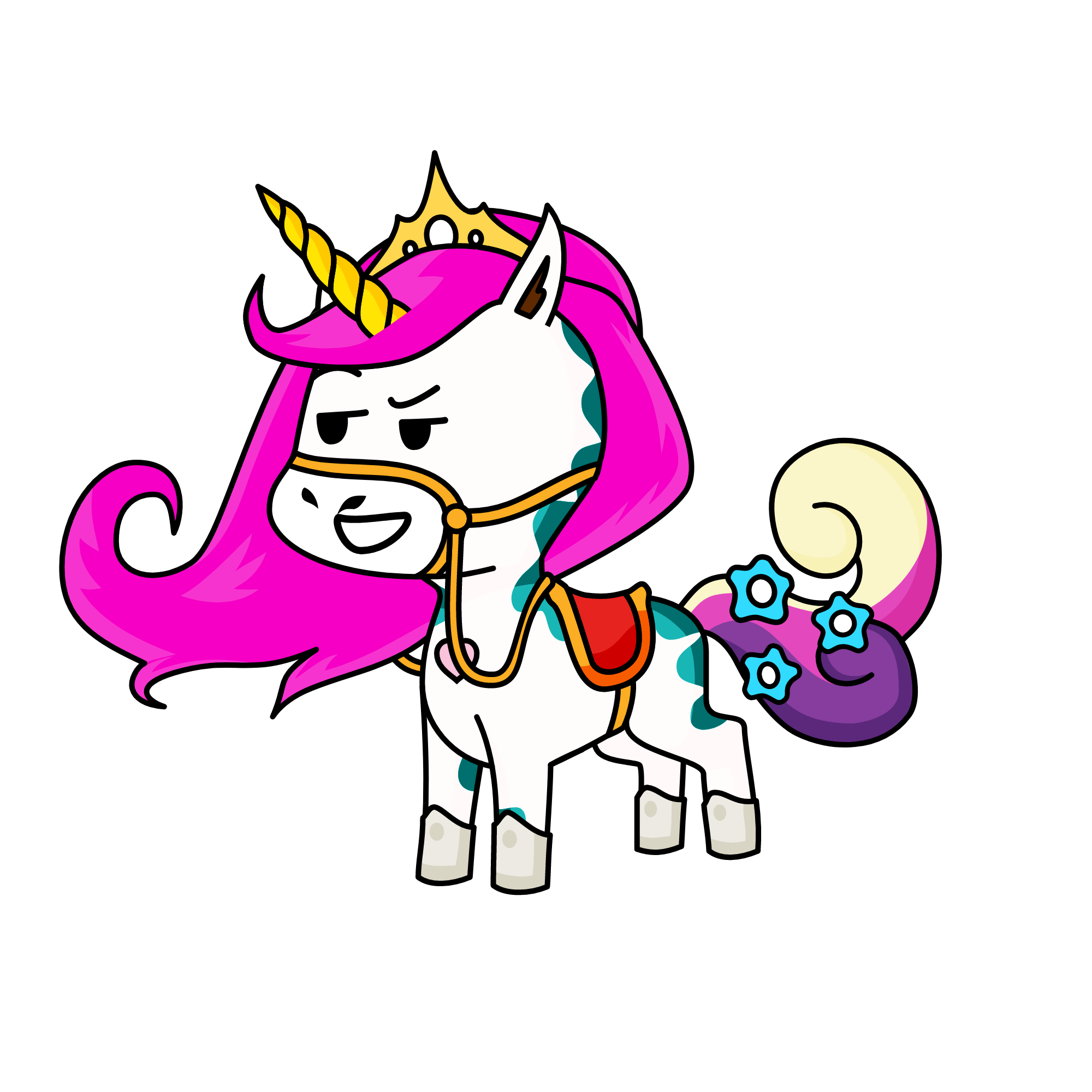 Vaporeon, the unicorn