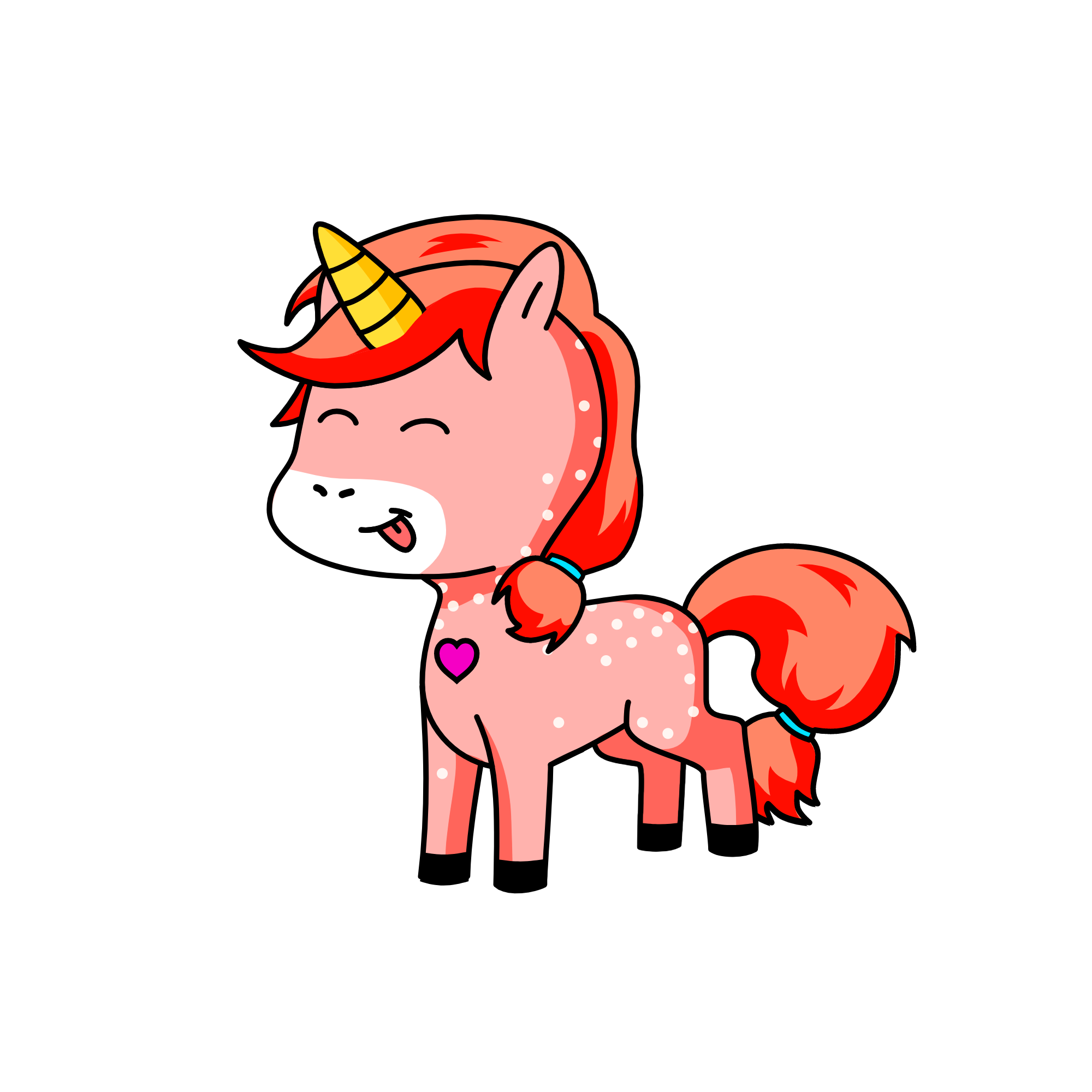 Pinkie, the unicorn