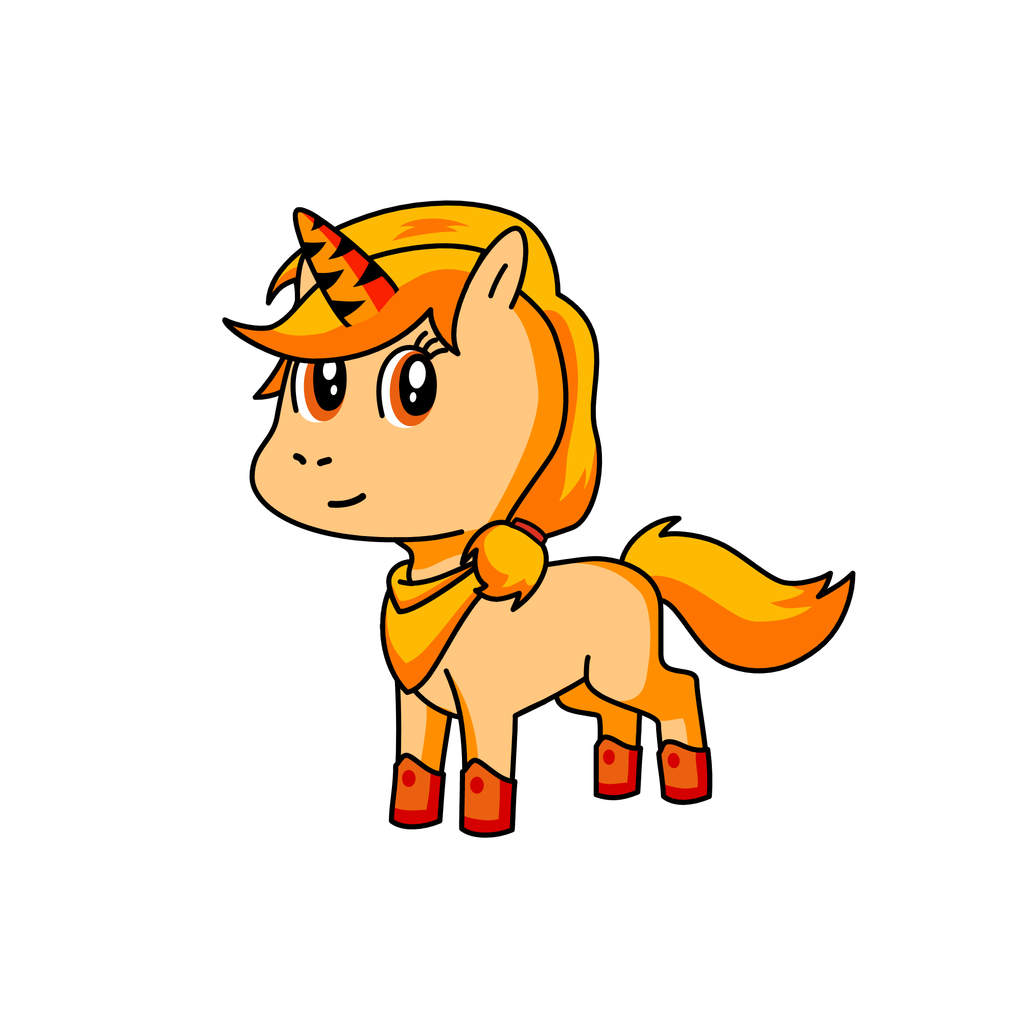 Carrot, the unicorn