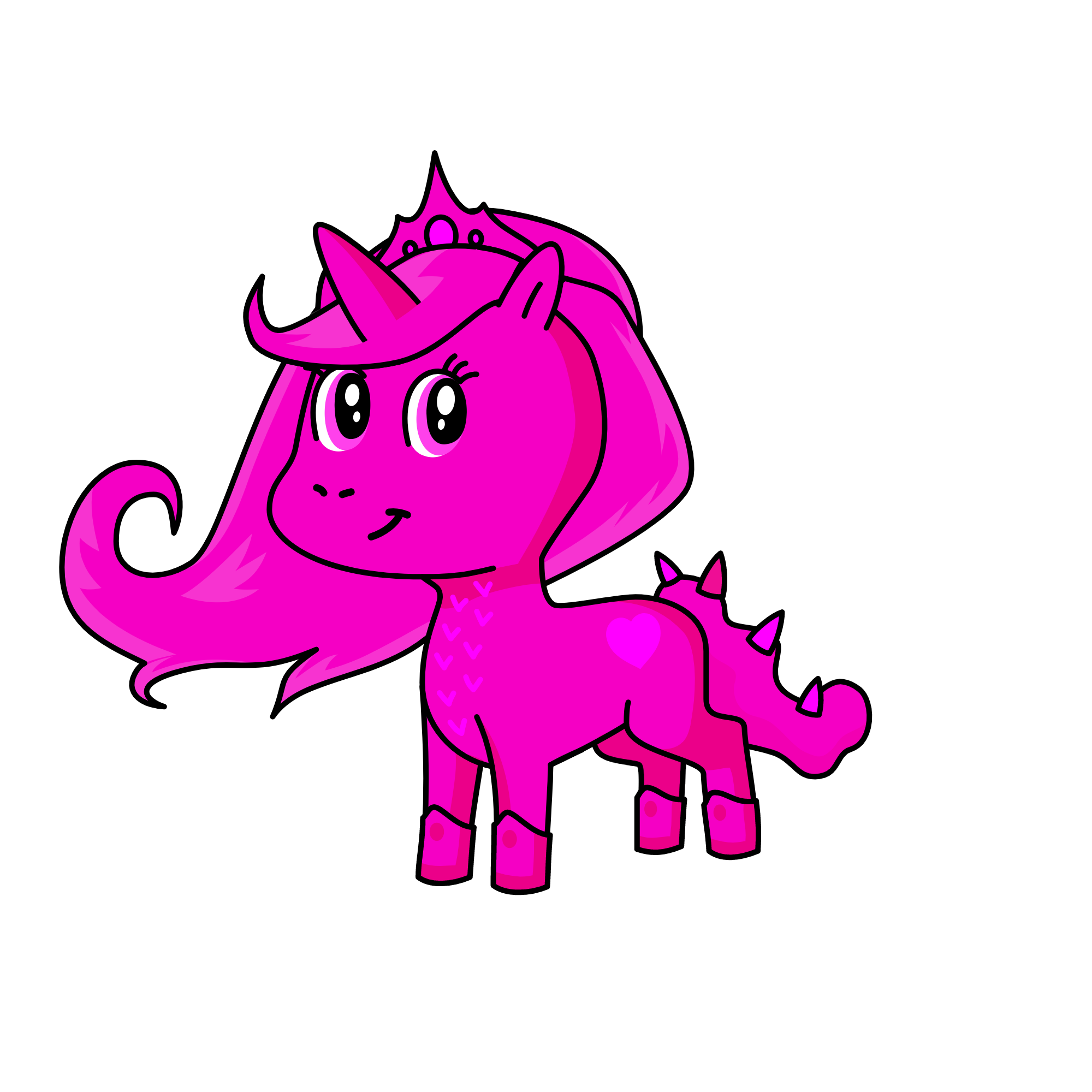 pinkey, the unicorn