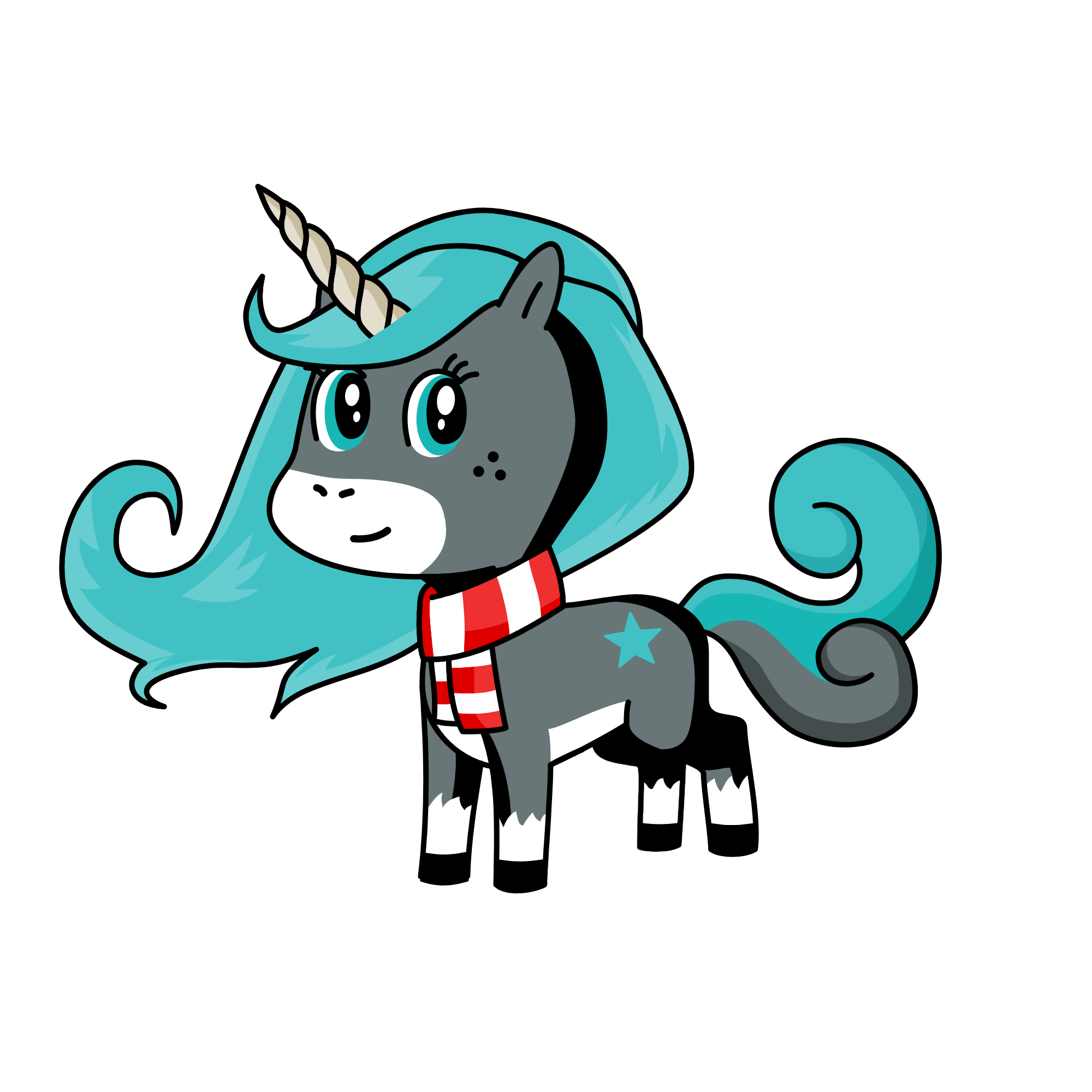 Twilight, the unicorn
