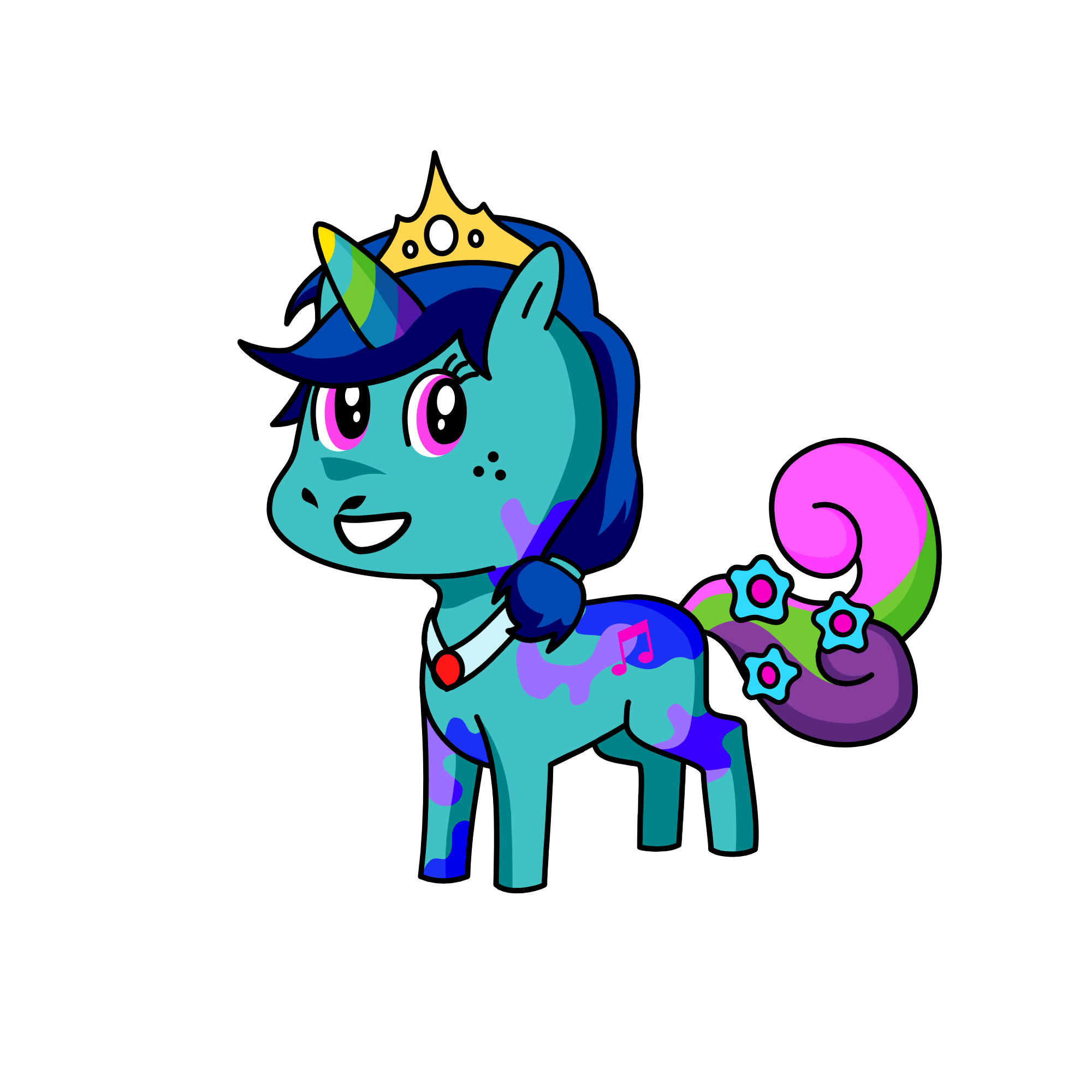 princess, the unicorn