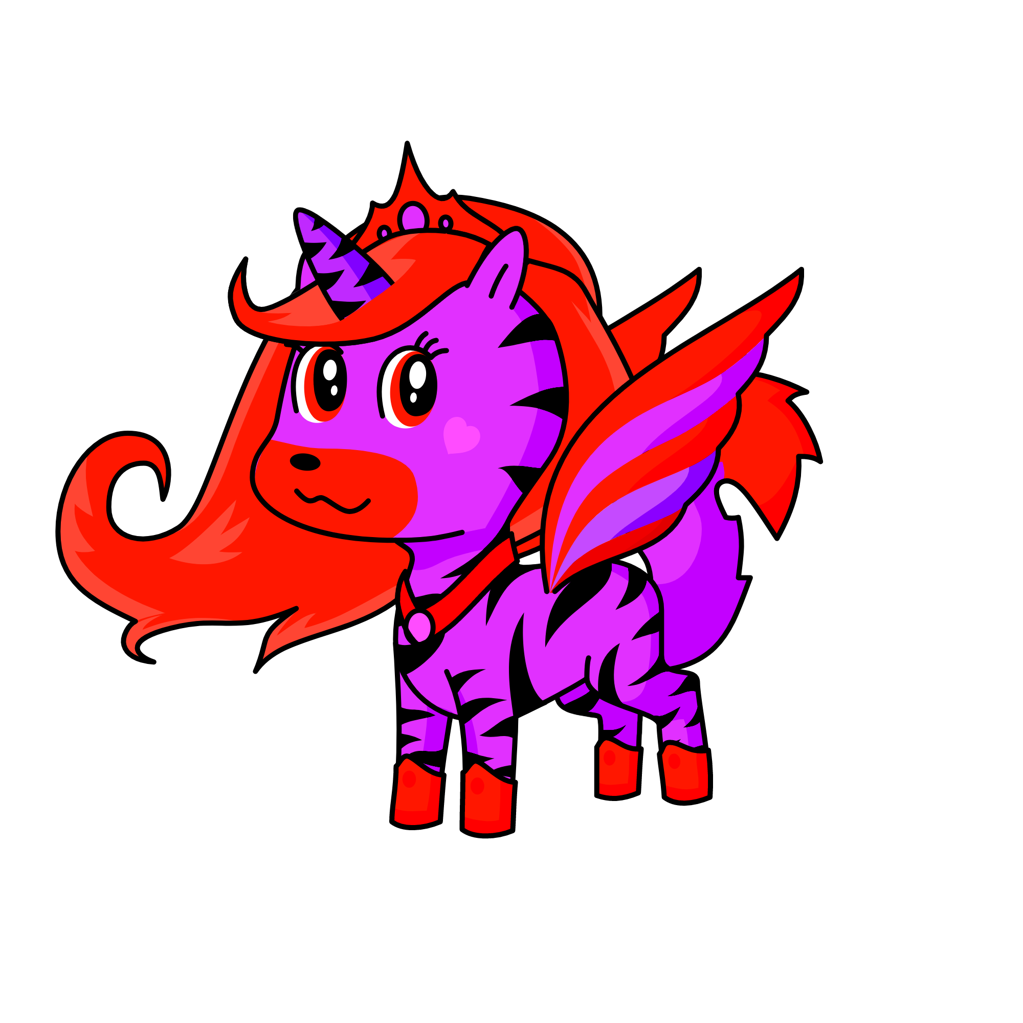 Twilight in disguise, the unicorn
